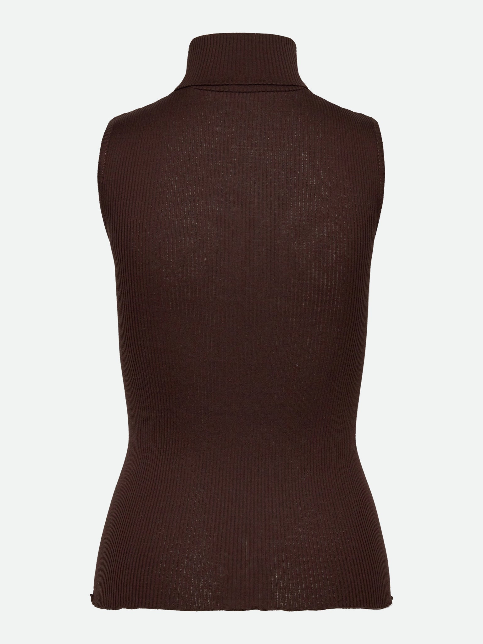 RWBeatha Silk Sleeveless Rollneck Top TOP Rosemunde Woman