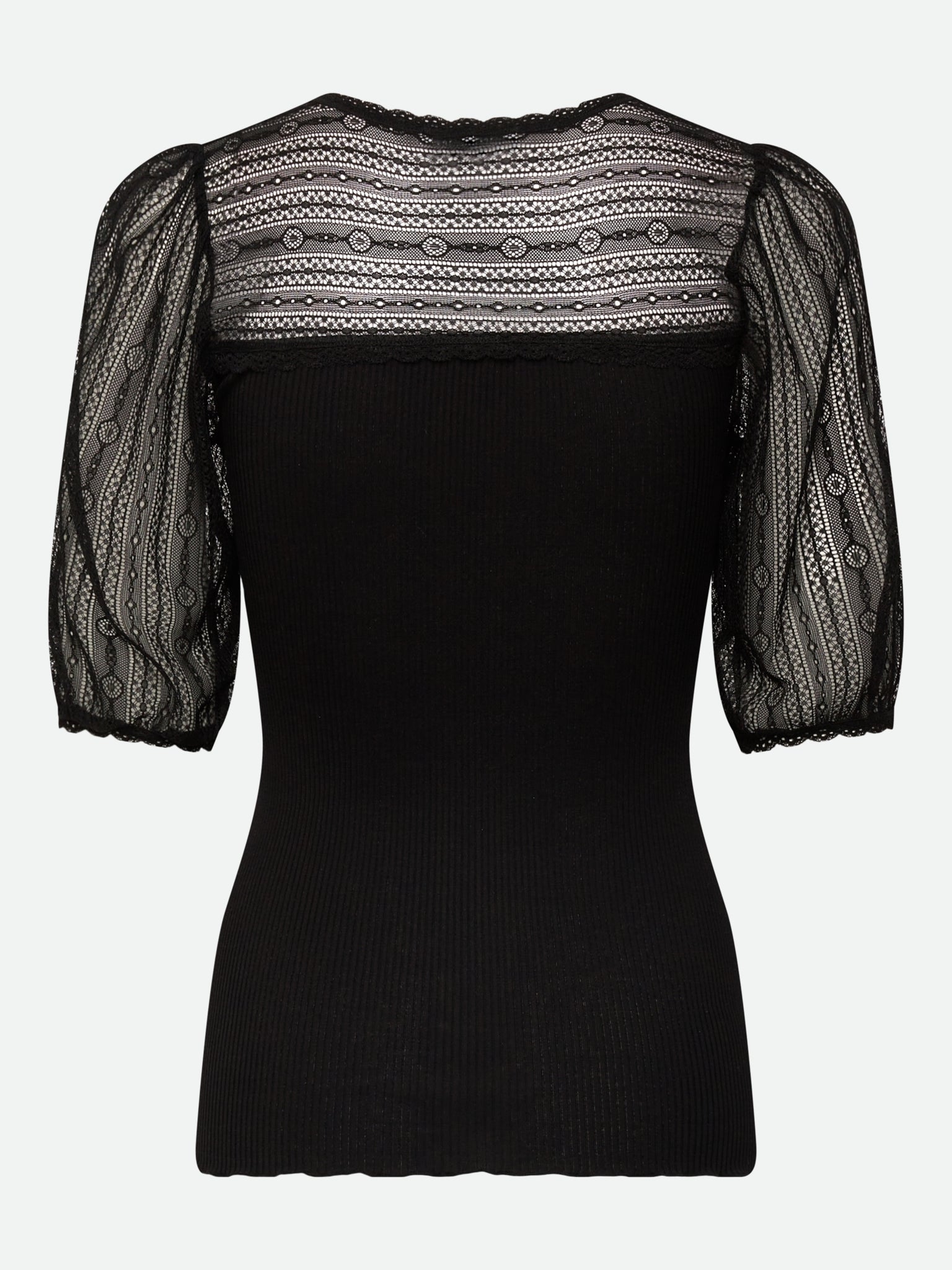 RWBeatha Silk Full lace 2/4 T-shirt T-SHIRT SS Rosemunde Woman