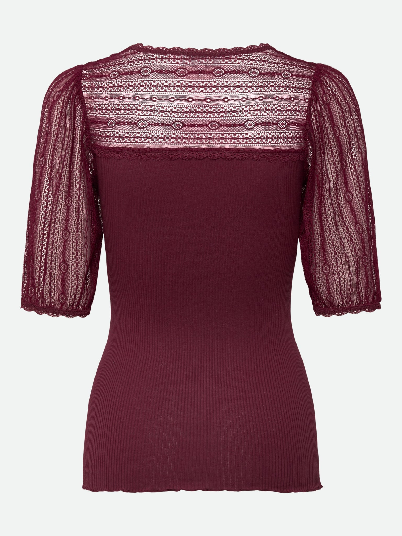 RWBeatha Silk Full lace 2/4 T-shirt T-SHIRT SS Rosemunde Woman