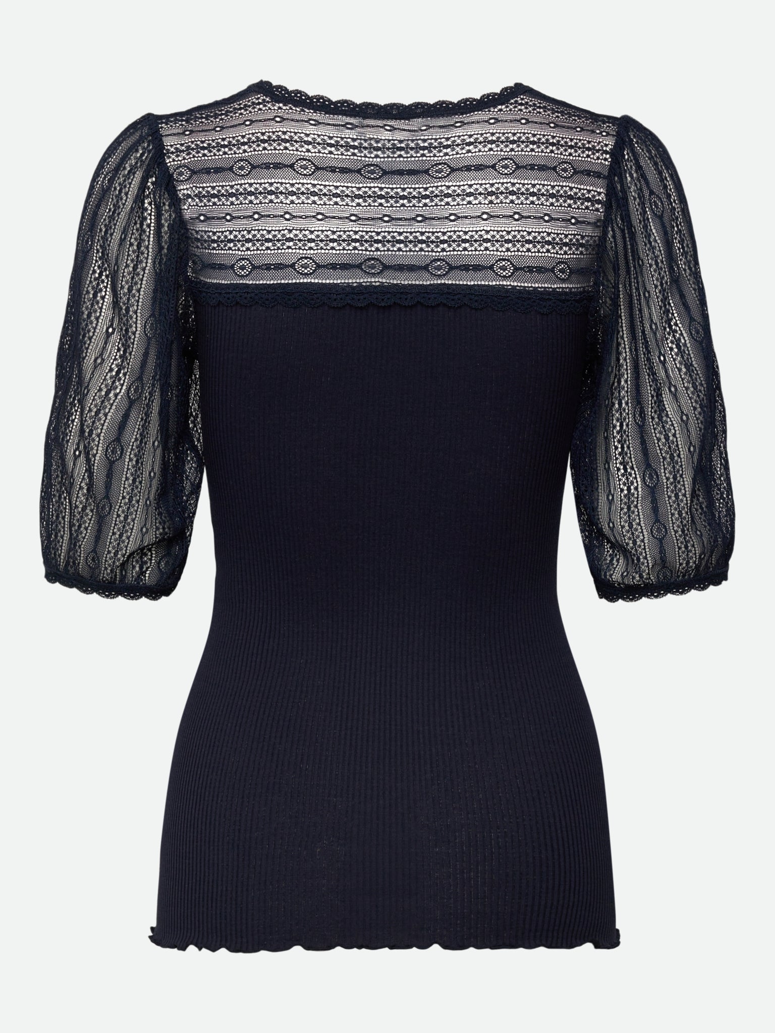 RWBeatha Silk Full lace 2/4 T-shirt T-SHIRT SS Rosemunde Woman
