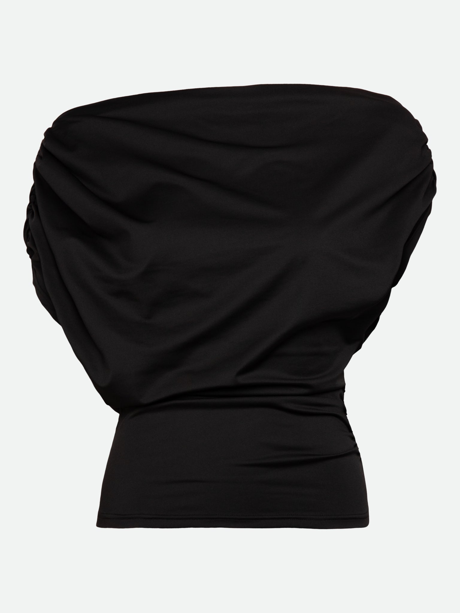 RWBridget Draped Short sleeve T-shirt T-SHIRT SS Rosemunde Woman XS black