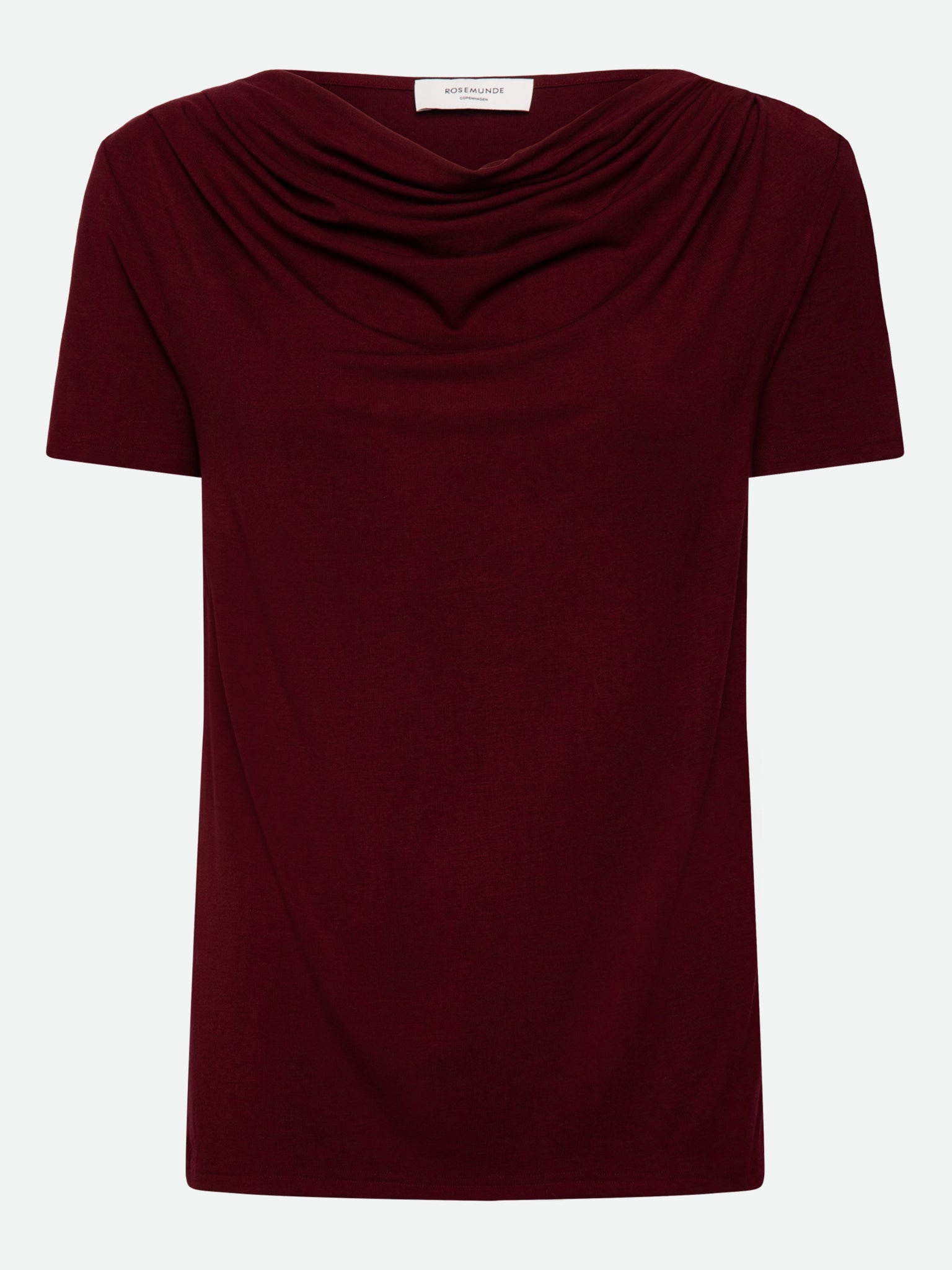 RWBess Waterfall Short sleeve T-shirt T-SHIRT SS Rosemunde Woman XS Windsor wine
