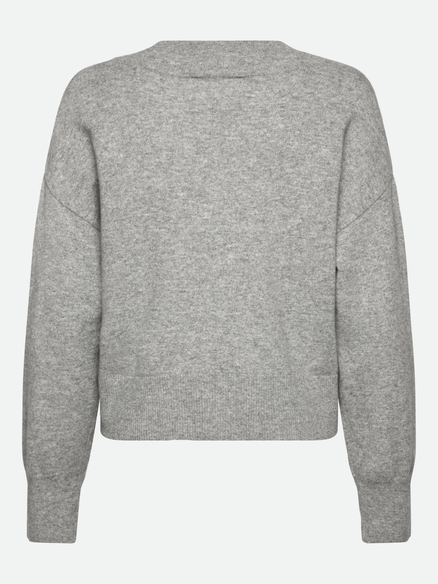 RWLaica Cashmere Langærmet Pullover med V-hals