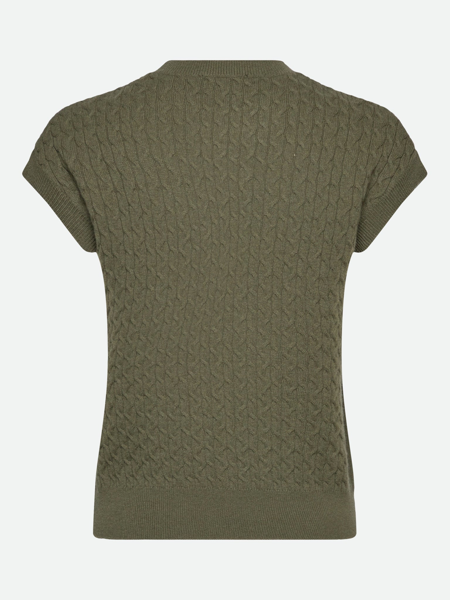 RWLaica Cashmere Cable Vest VEST Rosemunde Woman