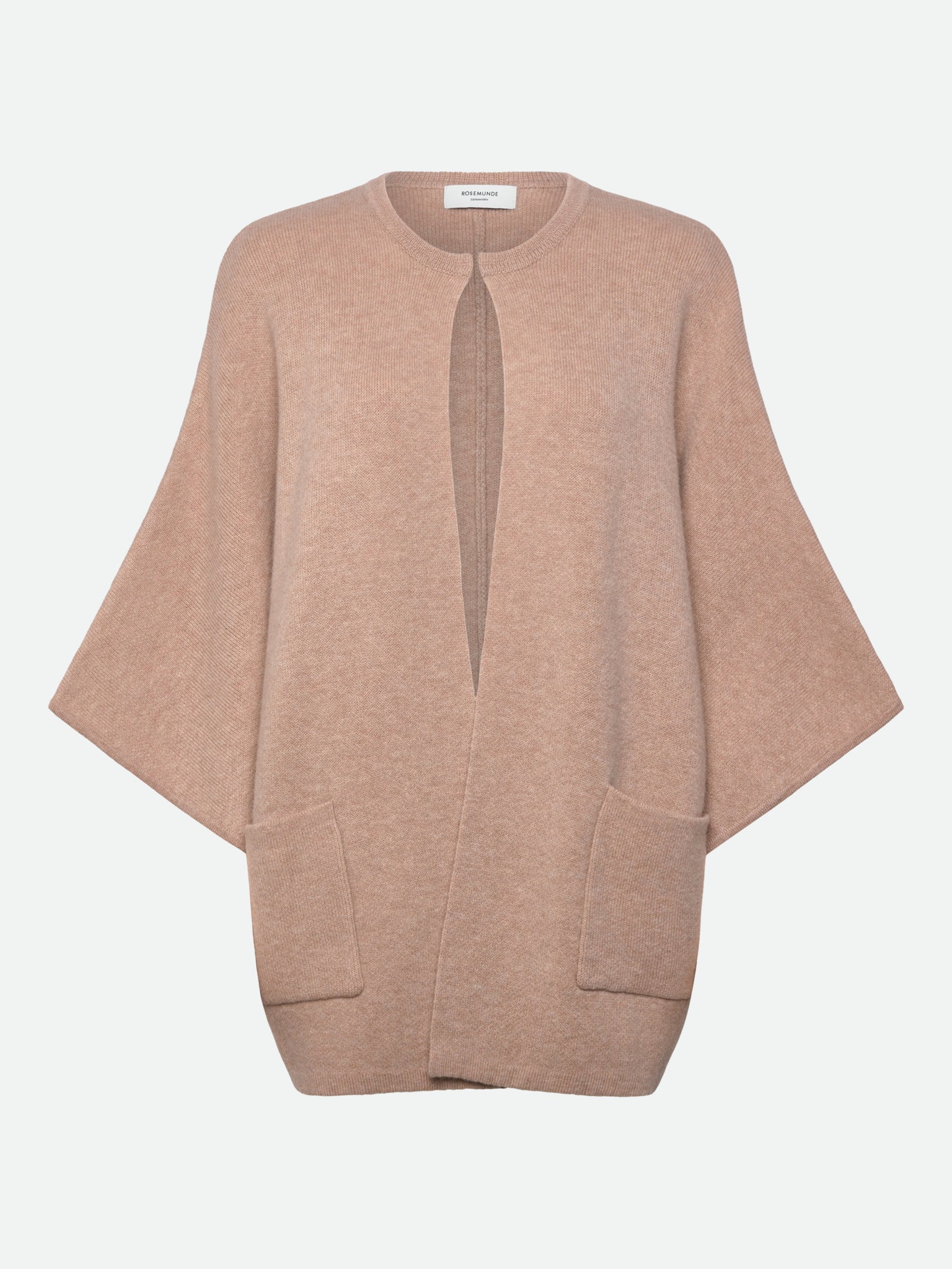 RWJesse Wool Cape Cardigan CARDIGAN Rosemunde Woman S/M camel melange