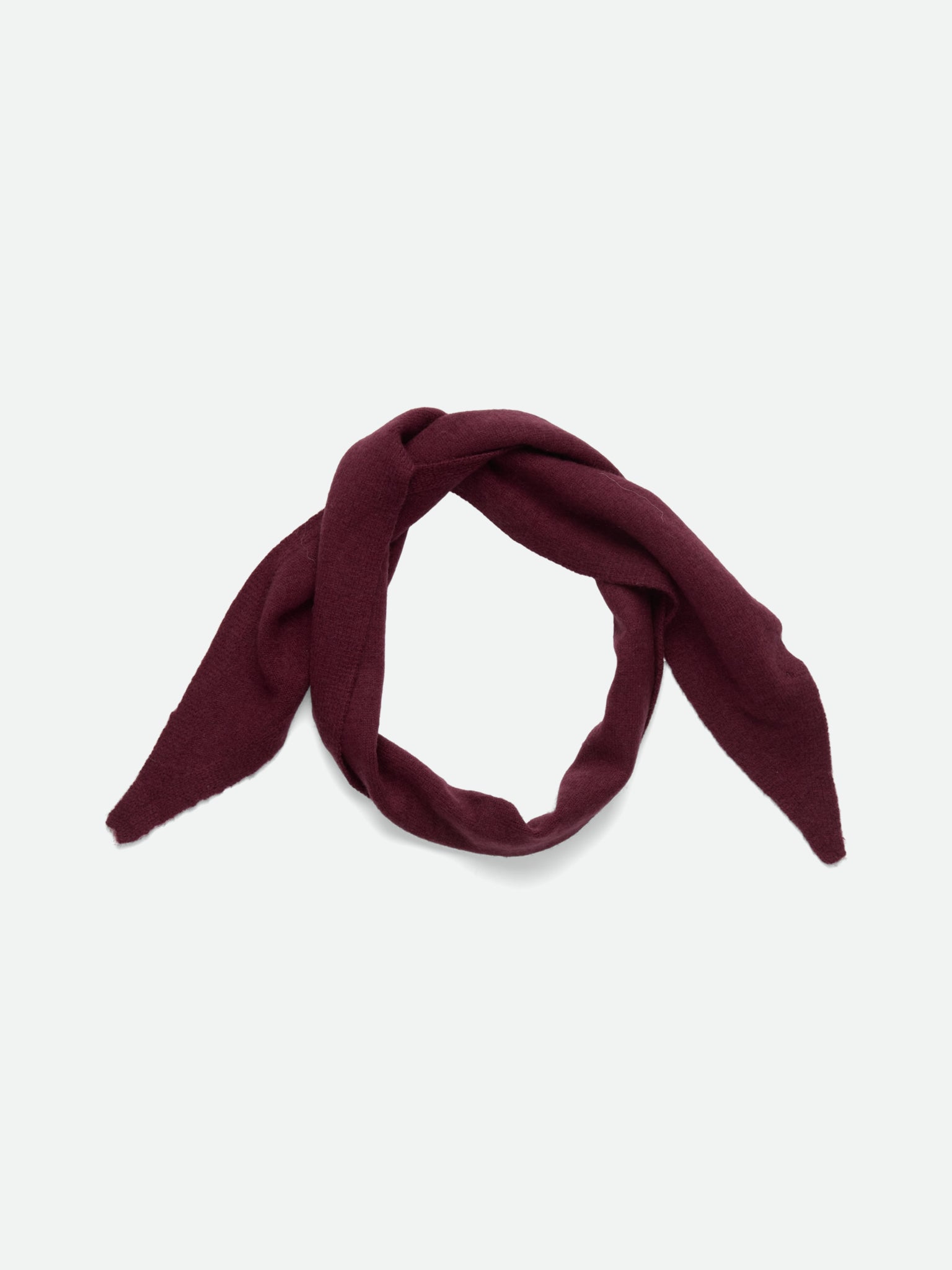 RWLaica Cashmere Small Scarf SCARF Rosemunde Woman 0 Windsor wine