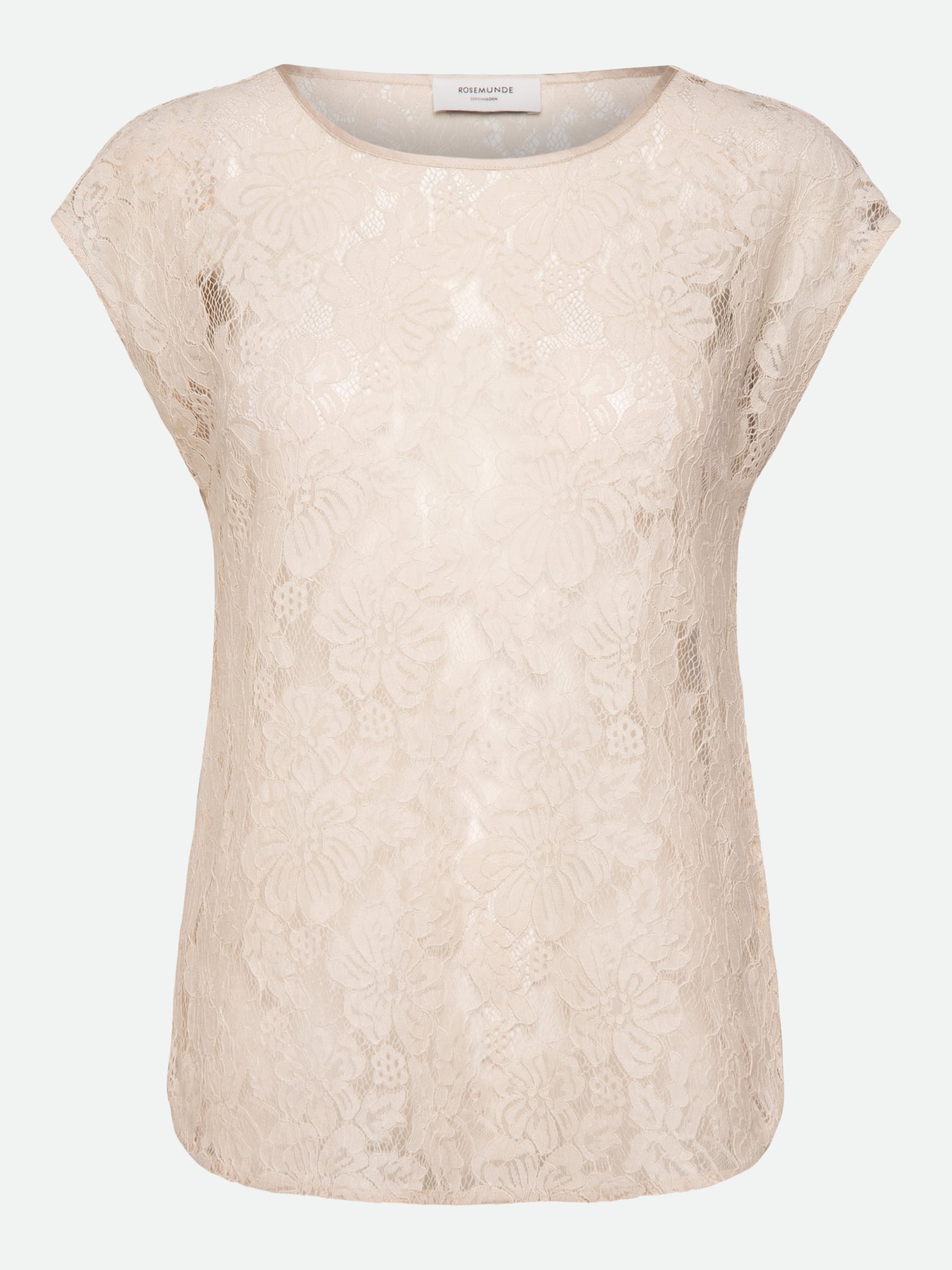 RWAlice Lace Short Sleeve Blouse BLOUSE Rosemunde Woman 34 rainy day