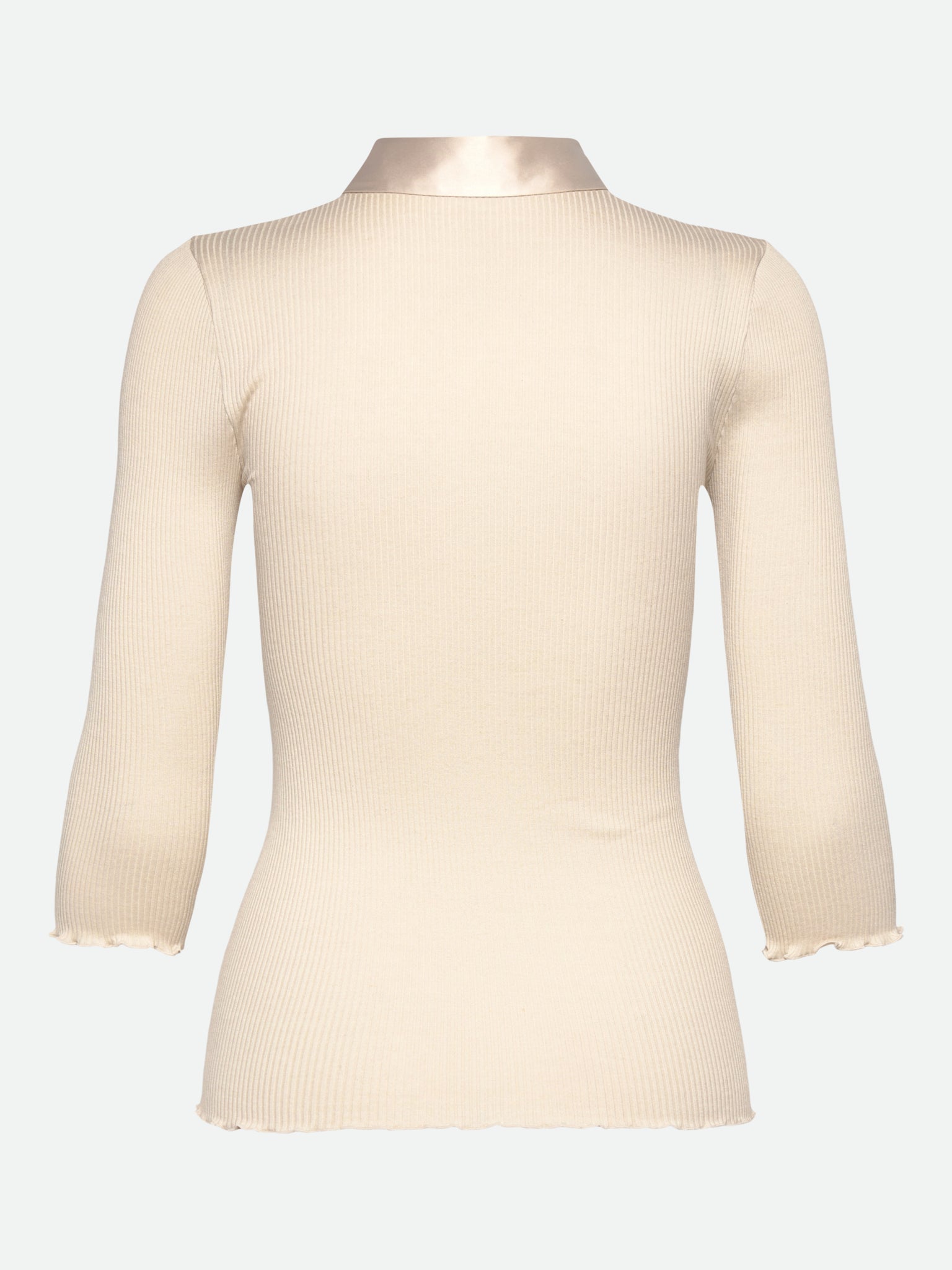 RWBeatha Silk 3/4 Sleeve Satin Polo T-shirt T-SHIRT LS Rosemunde Woman