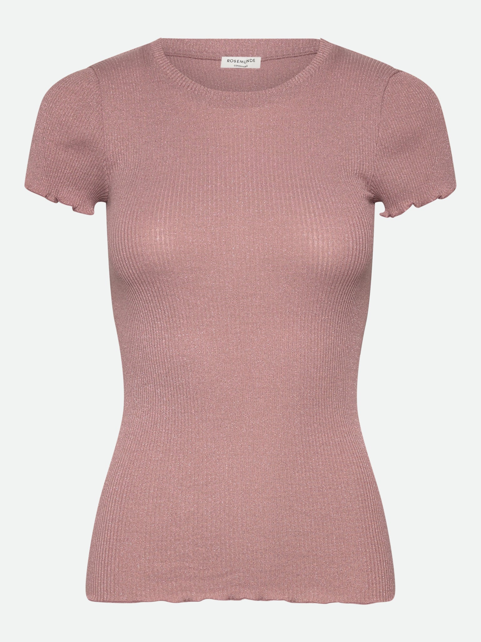 RWBoston Lurex Capsleeve T-shirt T-SHIRT SS Suzhou Kingsma I/E Co., Ltd. (CNY) S woodrose