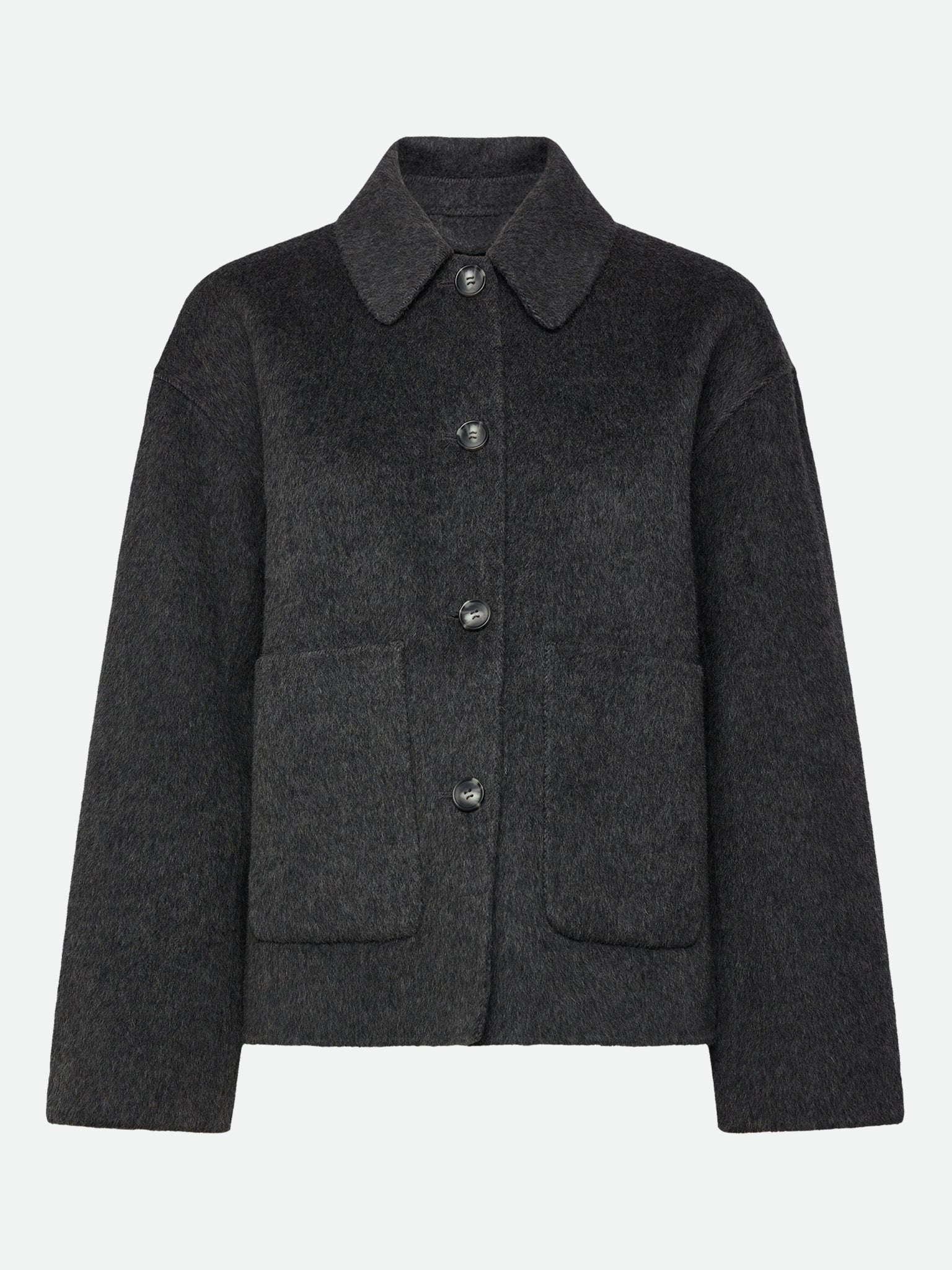 RWSigne Alpaca Boxy Uldjakke