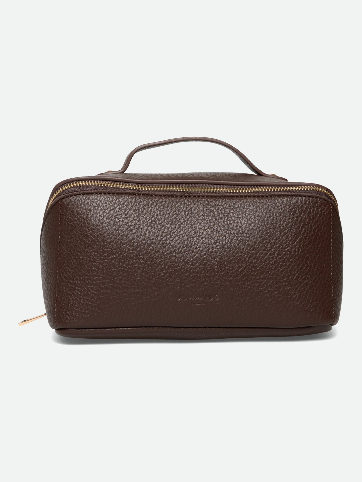 RBMunich Cosmetic Case COSMETICS BAG Leading Fashion 0 Dark Chocolate Gold
