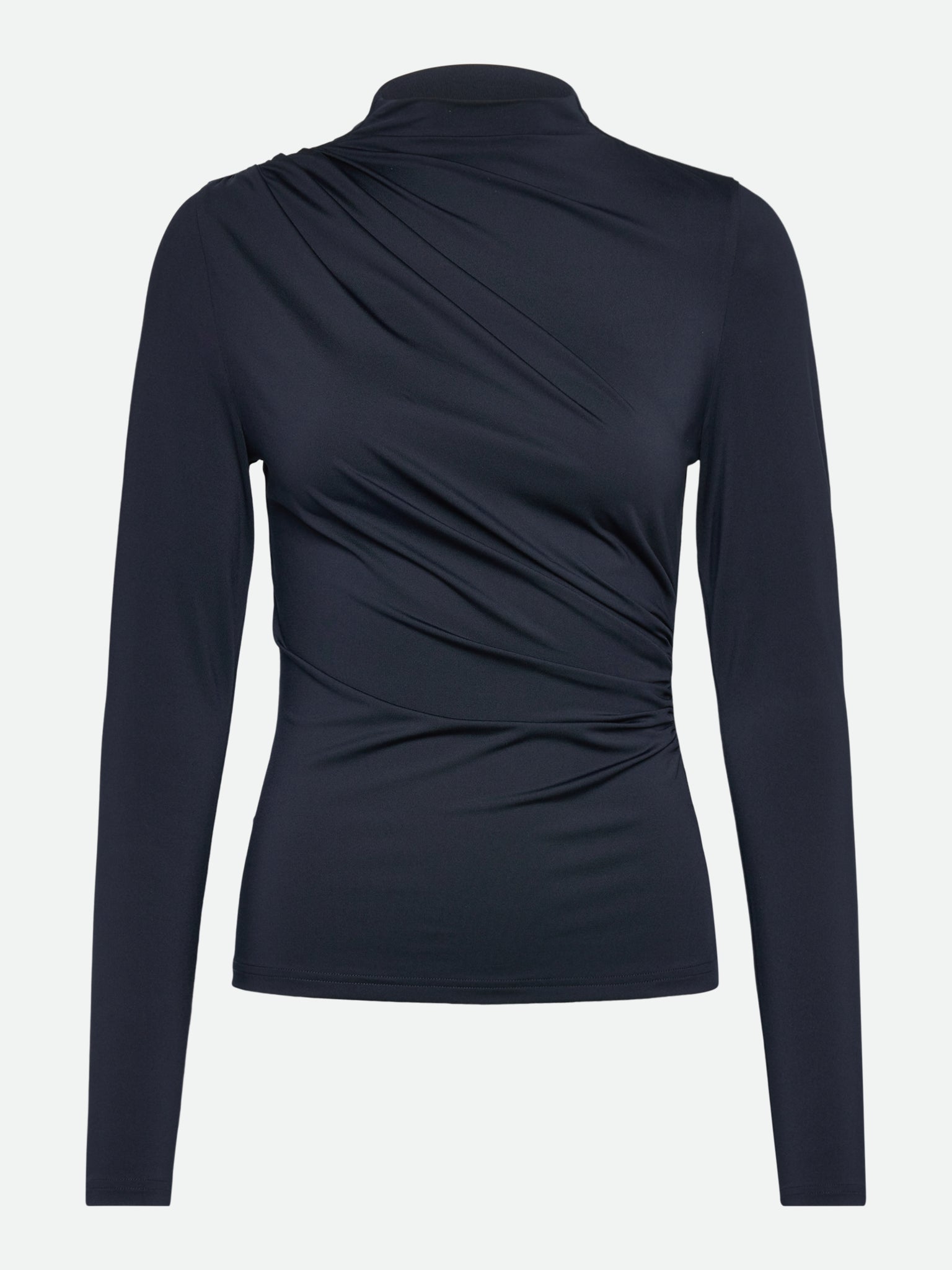 RWBridget Long sleeve Turtleneck T-shirt T-SHIRT LS Rosemunde Woman XS navy
