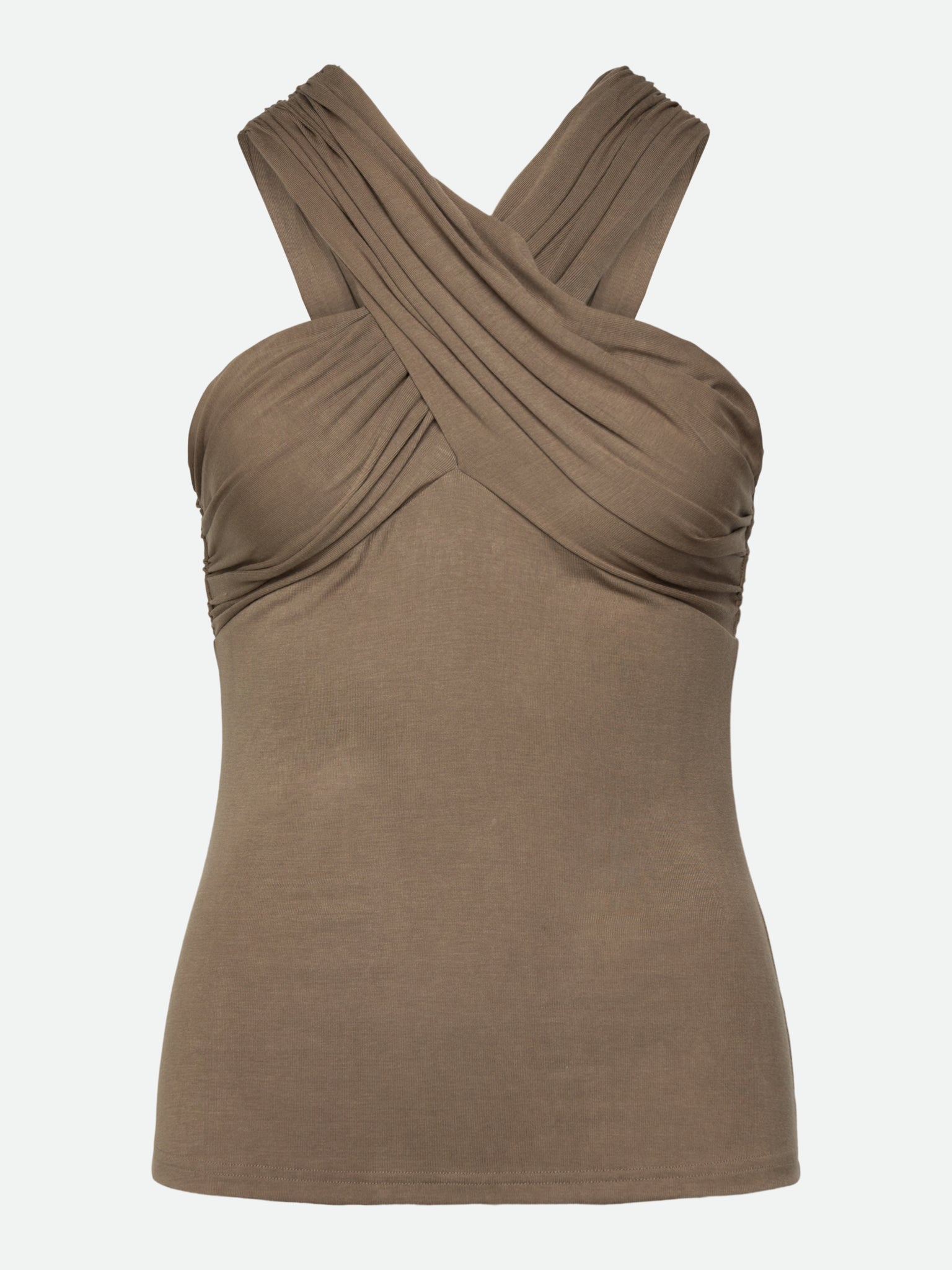 RWBess SL Wrap Top TOP Nantong Joyfull Fashion Co. Ltd. (USD) XS walnut