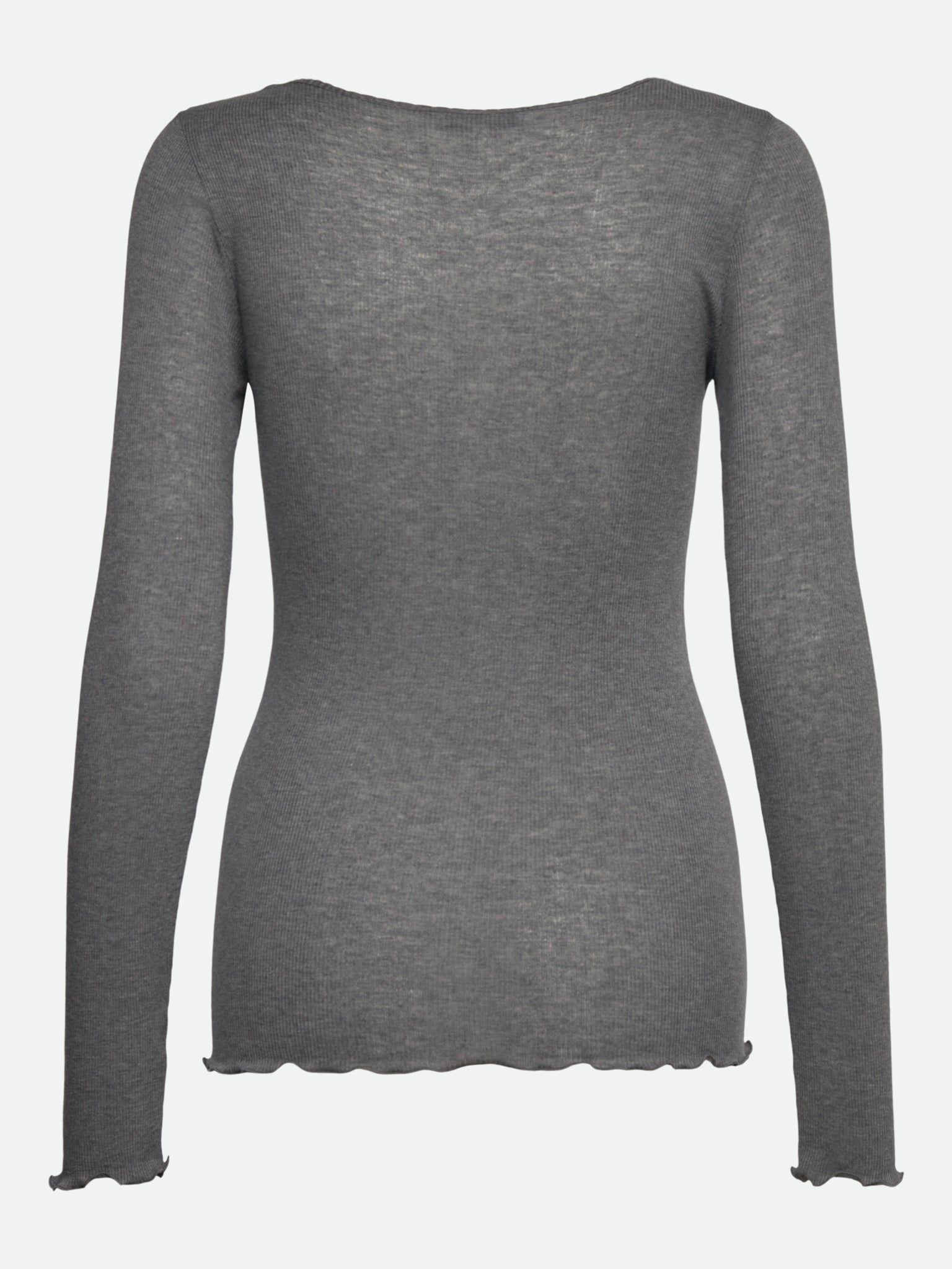 RWBurlington Wool LS O-neck T-shirt T-shirt Rosemunde Woman