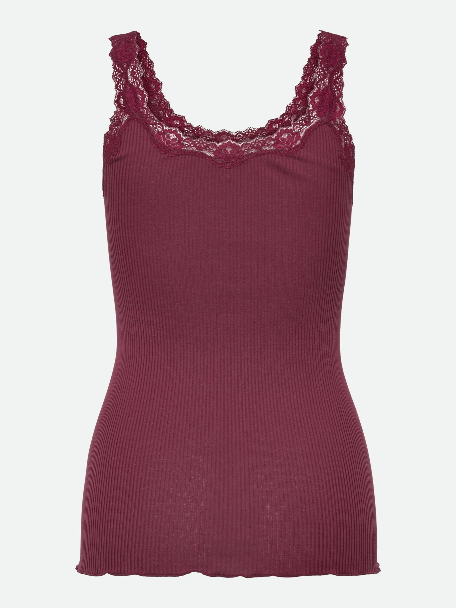 RWBabette Silke top Deep Back med blonde