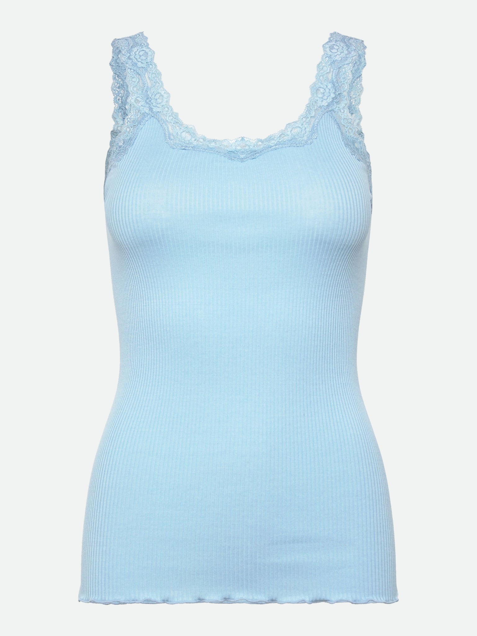 RWBabette Silke top Deep Back med blonde
