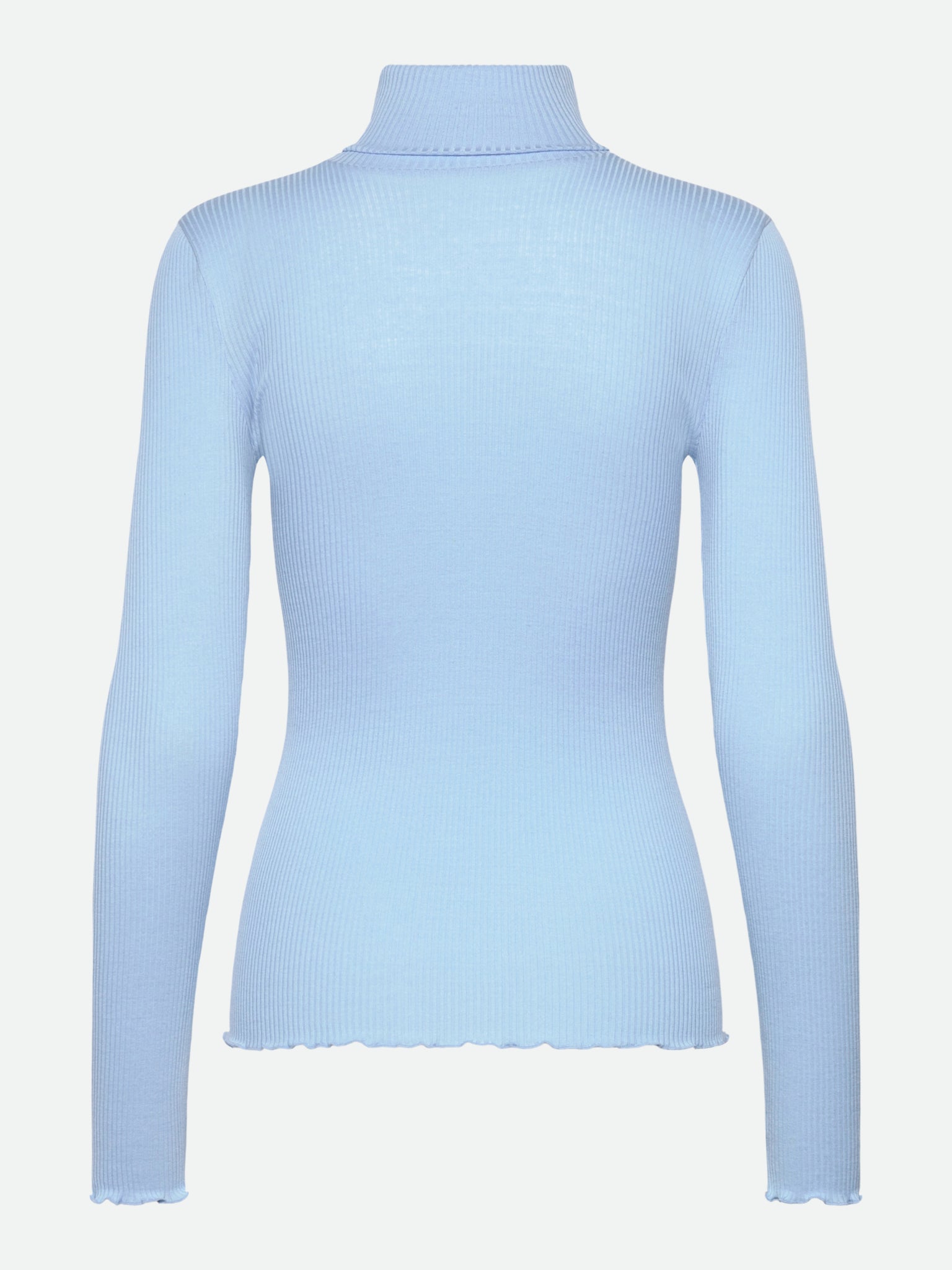 RWBeatha zijden T-shirt met lange mouwen en col