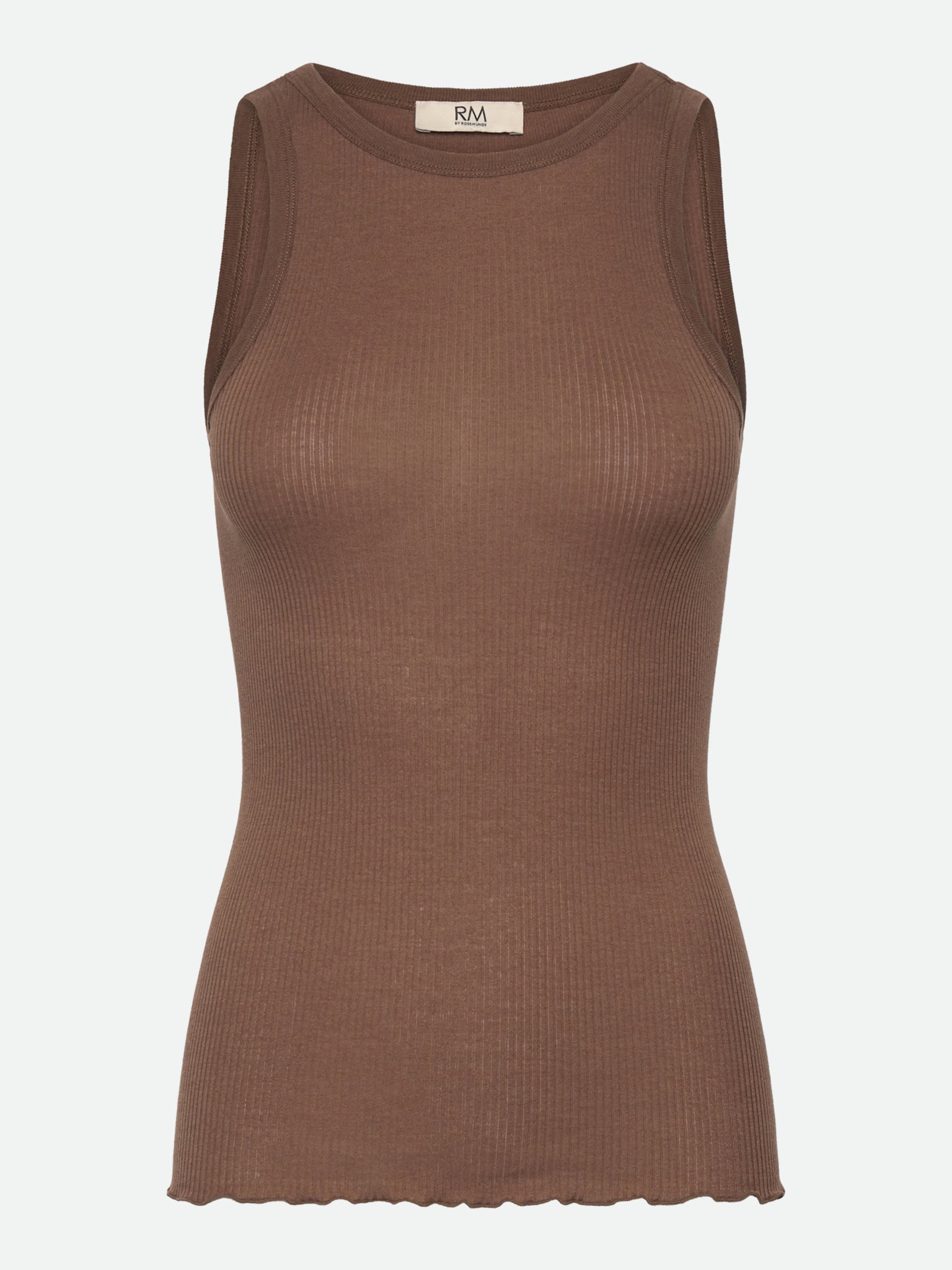 RMWJohanne Sleeveless Boxer Top TOP Rosemunde Woman XS dark earth