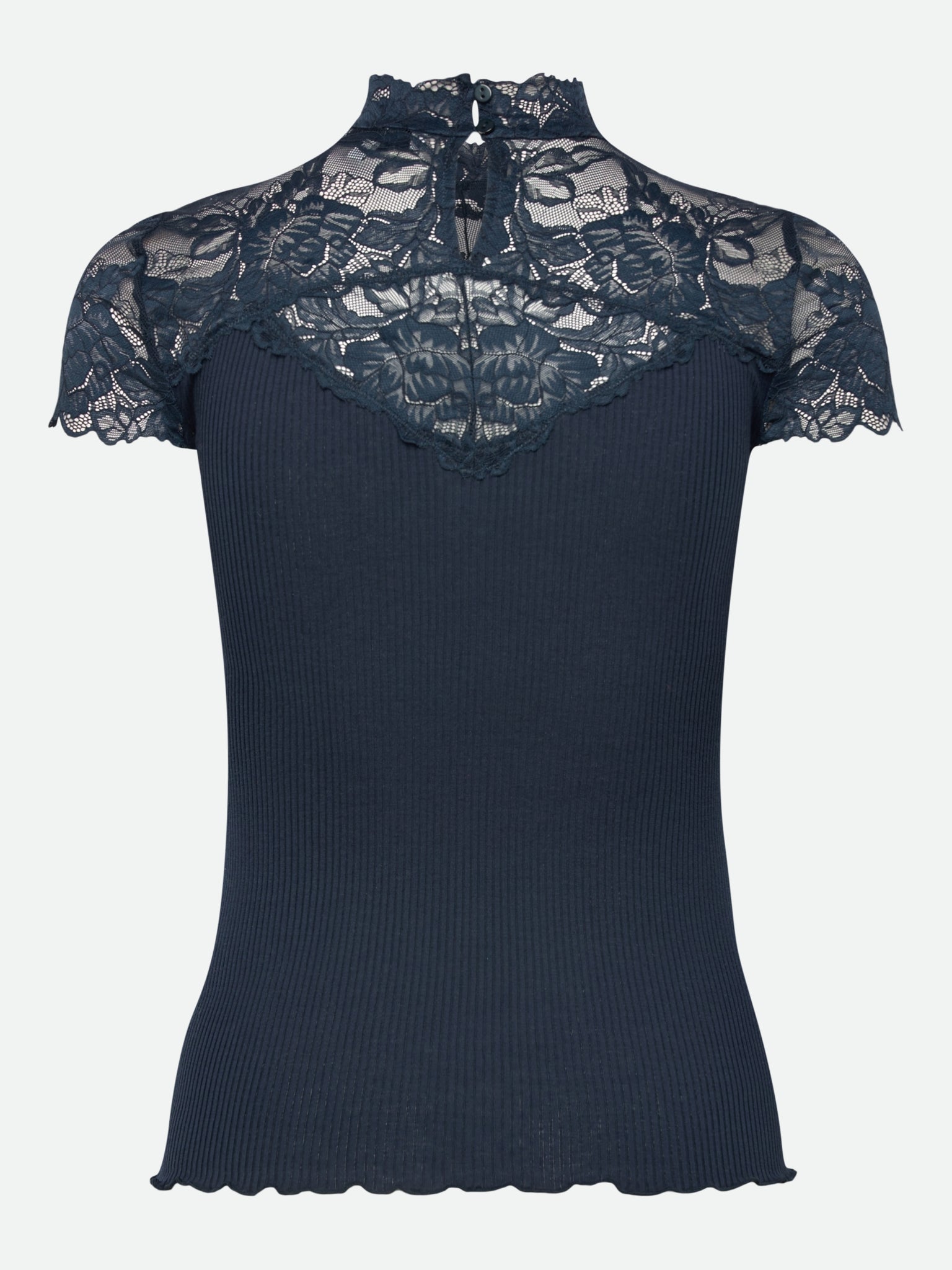 RWBeatha Silk Capsleeve Lace T-shirt T-SHIRT SS Rosemunde Woman