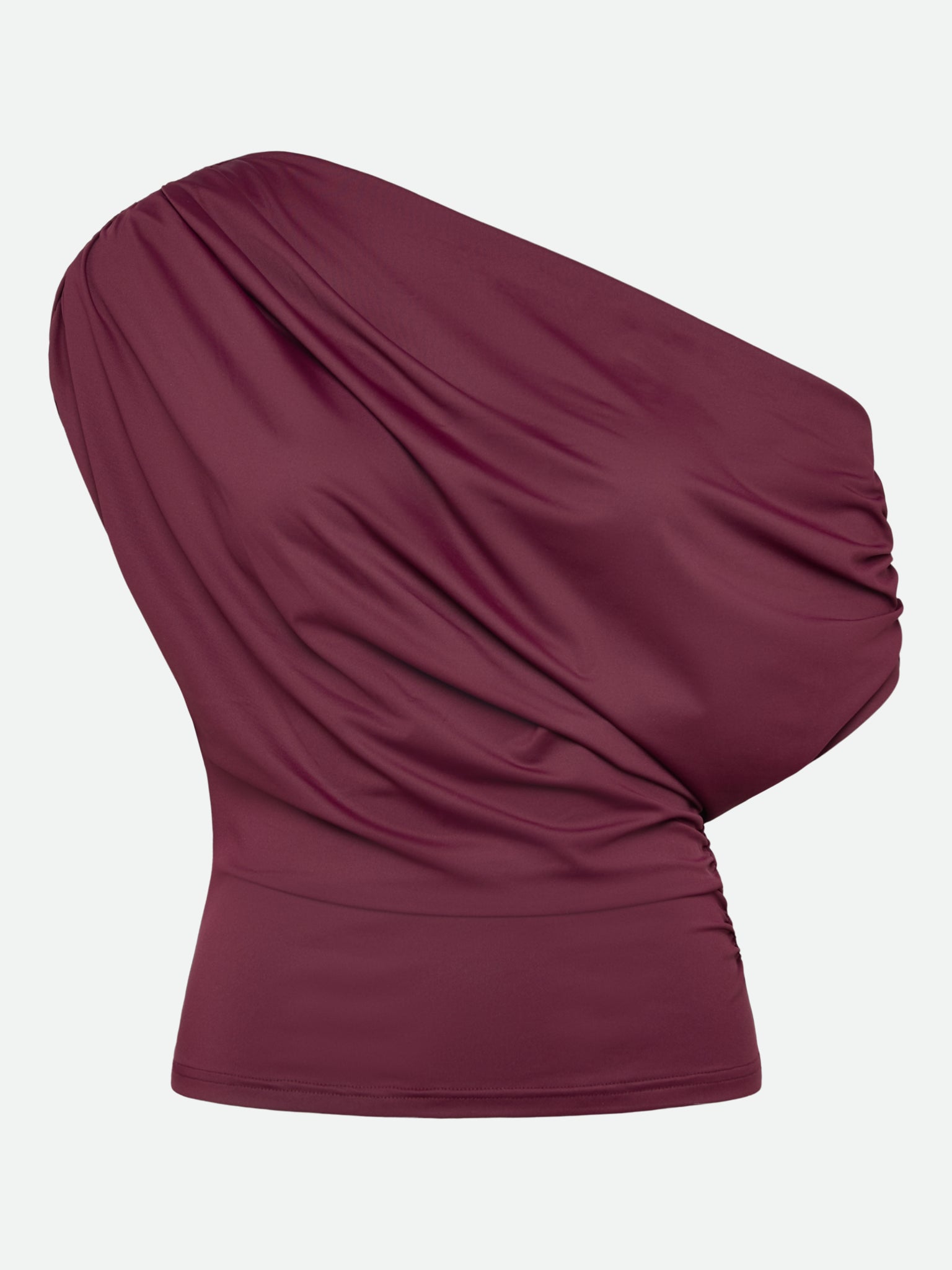 RWBridget Draped Short sleeve T-shirt T-SHIRT SS Rosemunde Woman XS Windsor wine