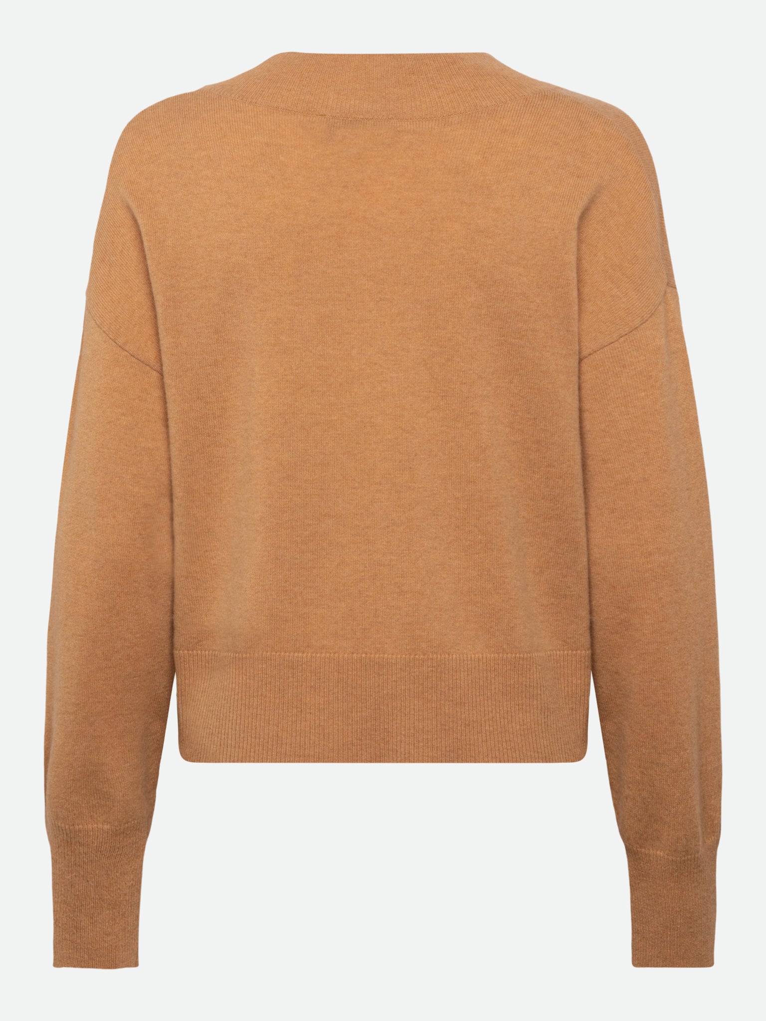 RWLaica Cashmere Langærmet Pullover med V-hals