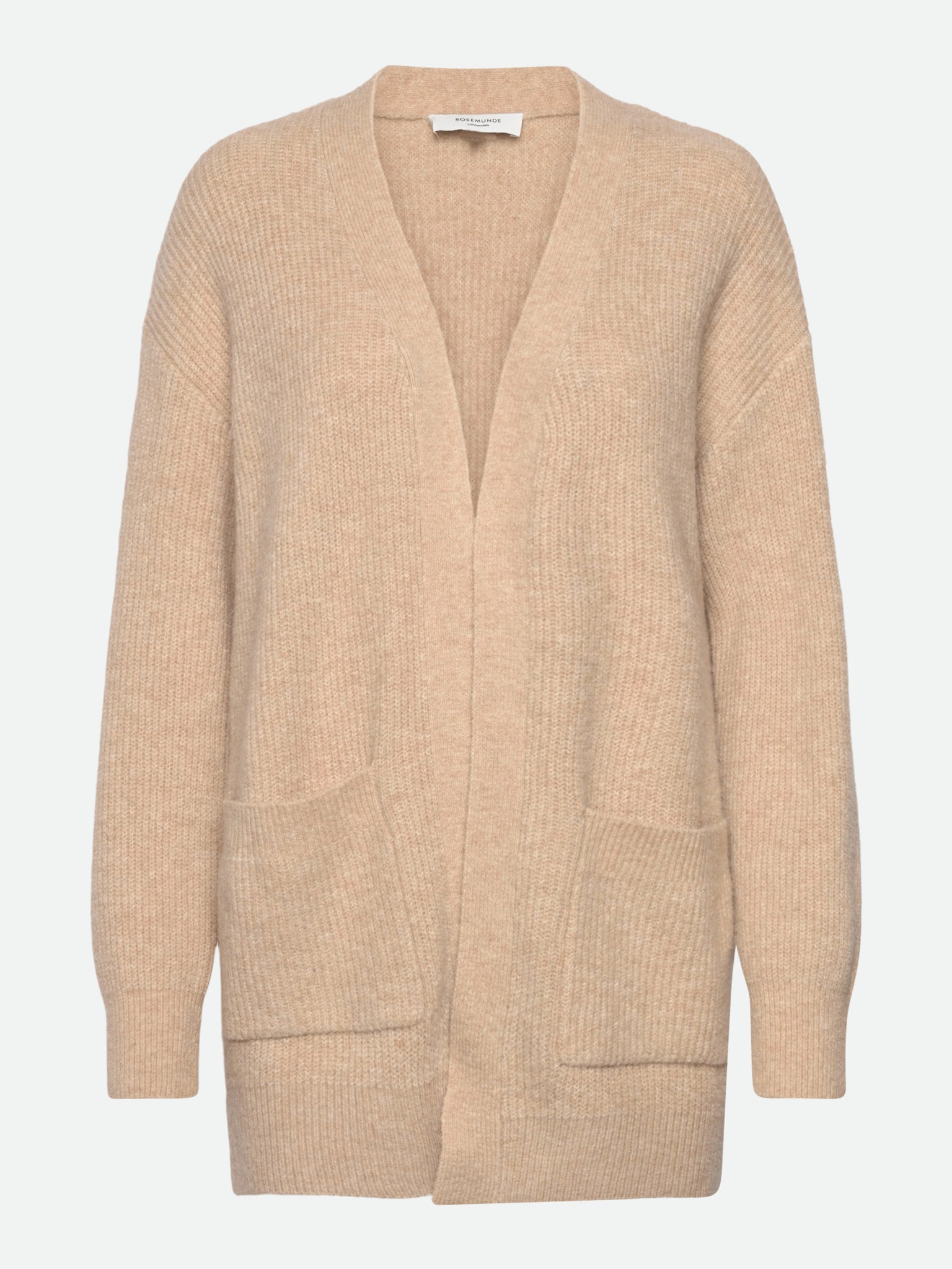 RWTinker Wool Blend LS V-neck Cardigan CARDIGAN Jiaxing Qianyun USD XS Oat meal melange