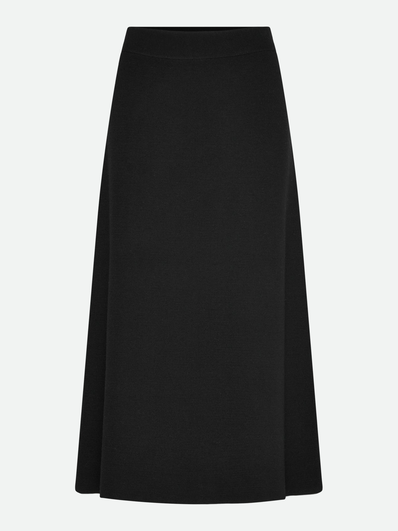 RWCody Merino Wool Midi Skirt SKIRT Jiaxing Qianyun USD XS black
