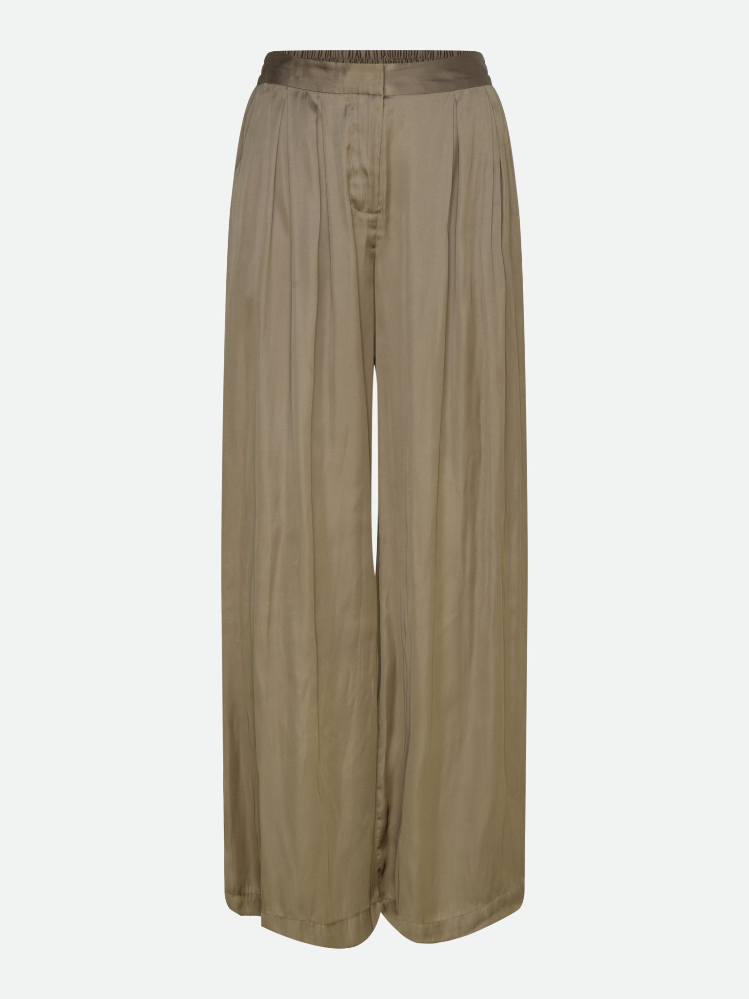 RWMessina HW Wide Trousers TROUSERS Rosemunde Woman 34 walnut
