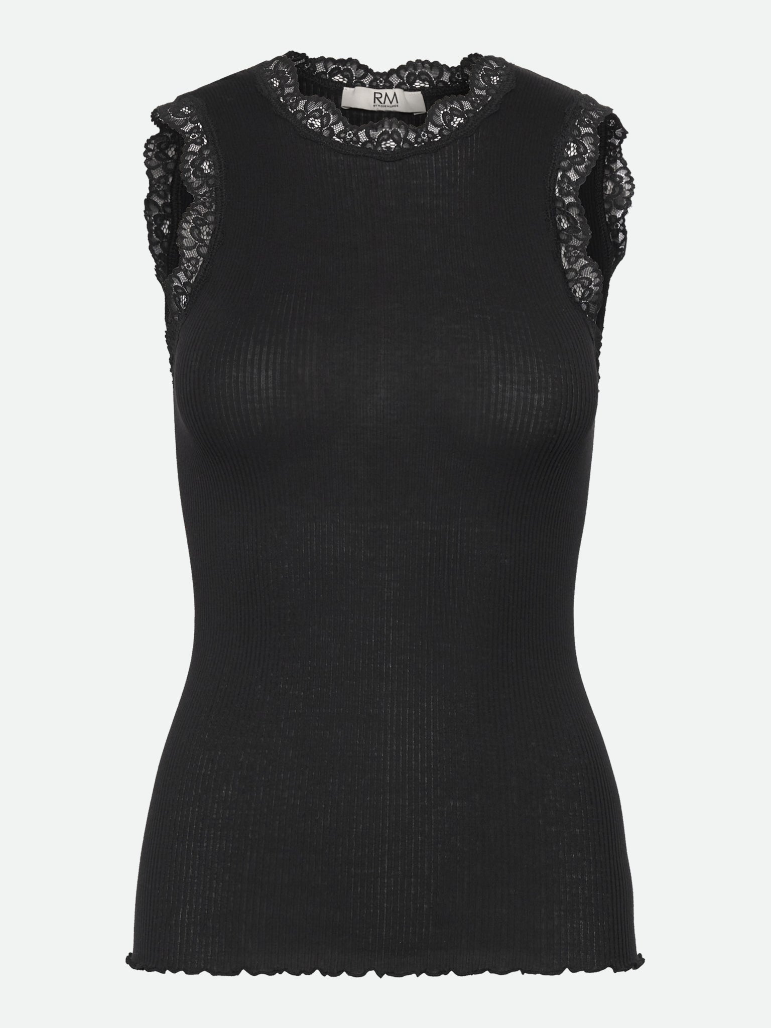 RMWBalta O-Neck Sleeveless Top TOP Rosemunde Woman XS black