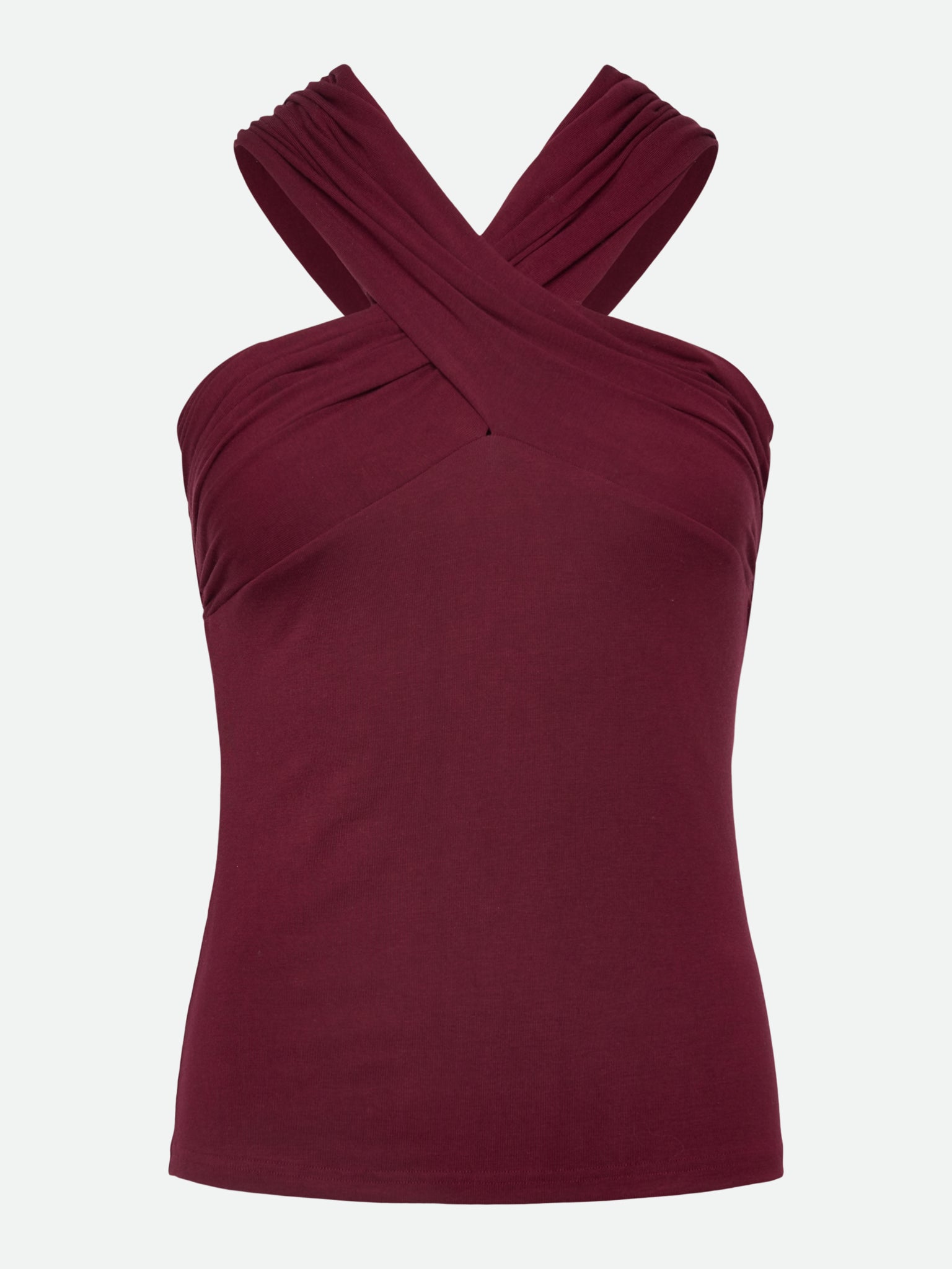 RWBess SL Wrap Top TOP Nantong Joyfull Fashion Co. Ltd. (USD) XS Windsor wine