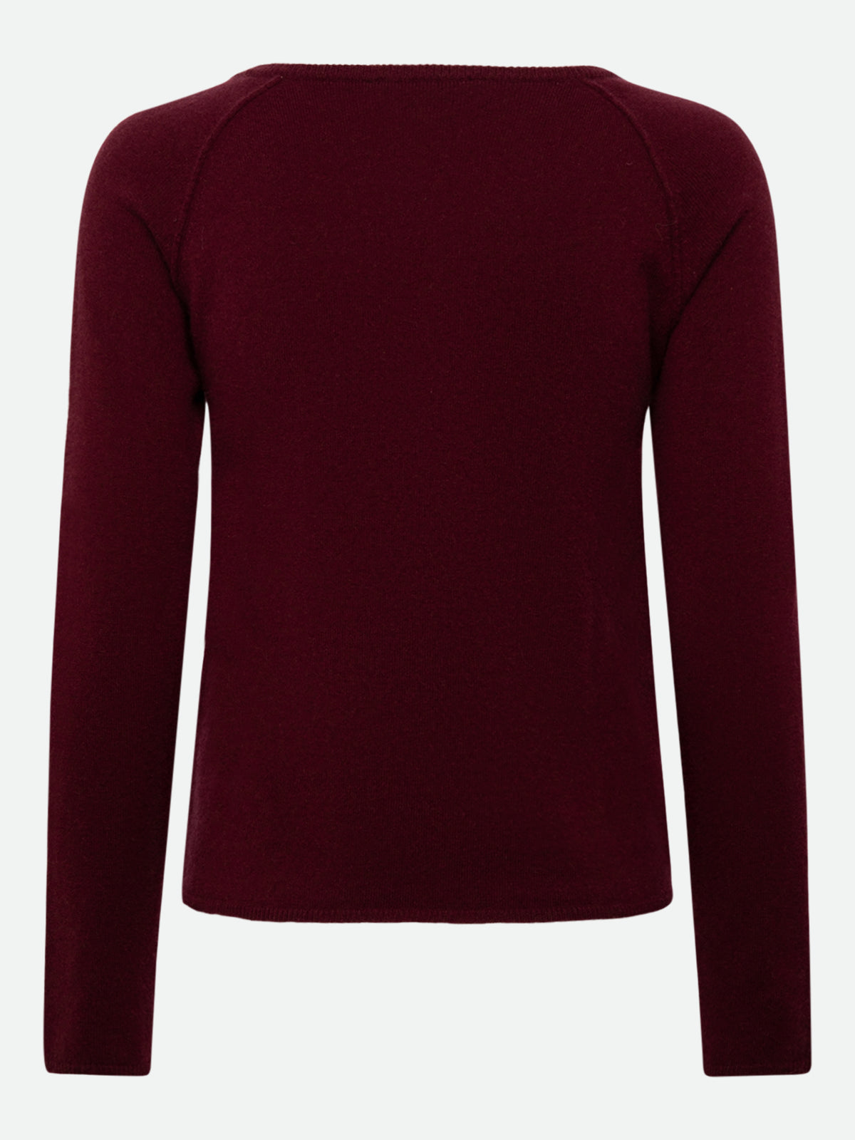 RWLaica Cashmere Long Sleeve O-neck Raglan Cardigan