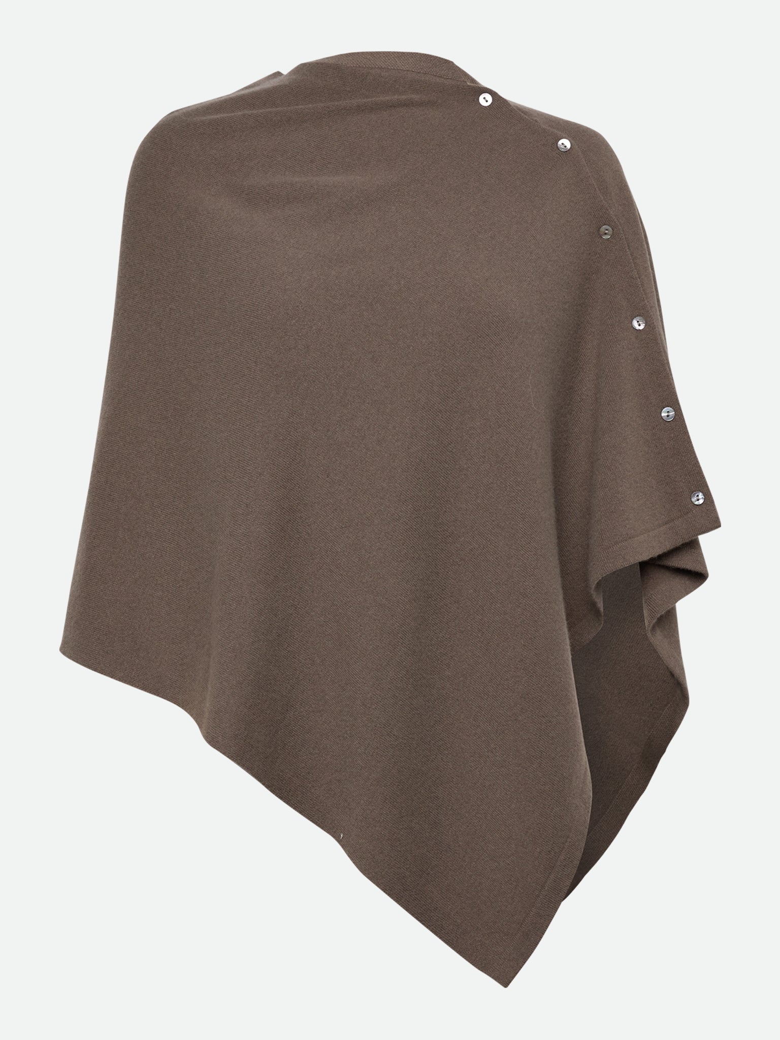 RWLaica Cashmere Poncho PULLOVER Rosemunde Woman 0 walnut