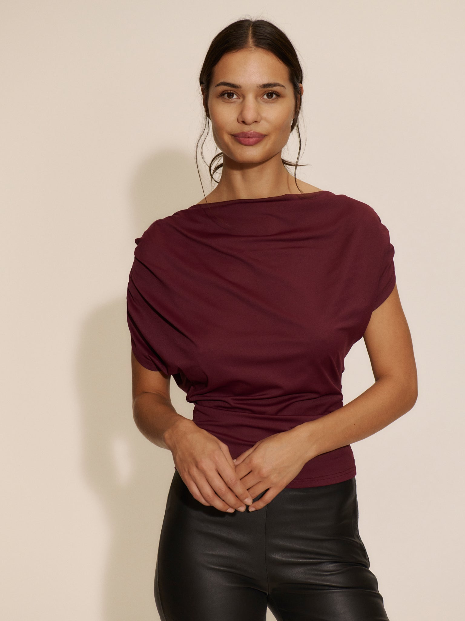 RWBridget Draped Short sleeve T-shirt T-SHIRT SS Rosemunde Woman
