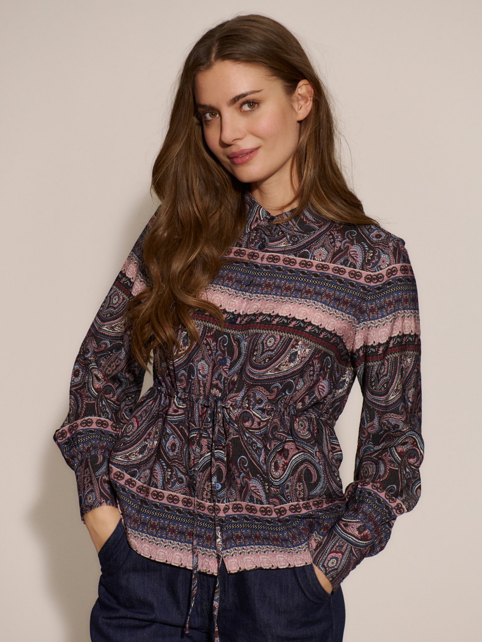 RWHarriet Long Sleeve Shirt SHIRT Rosemunde Woman
