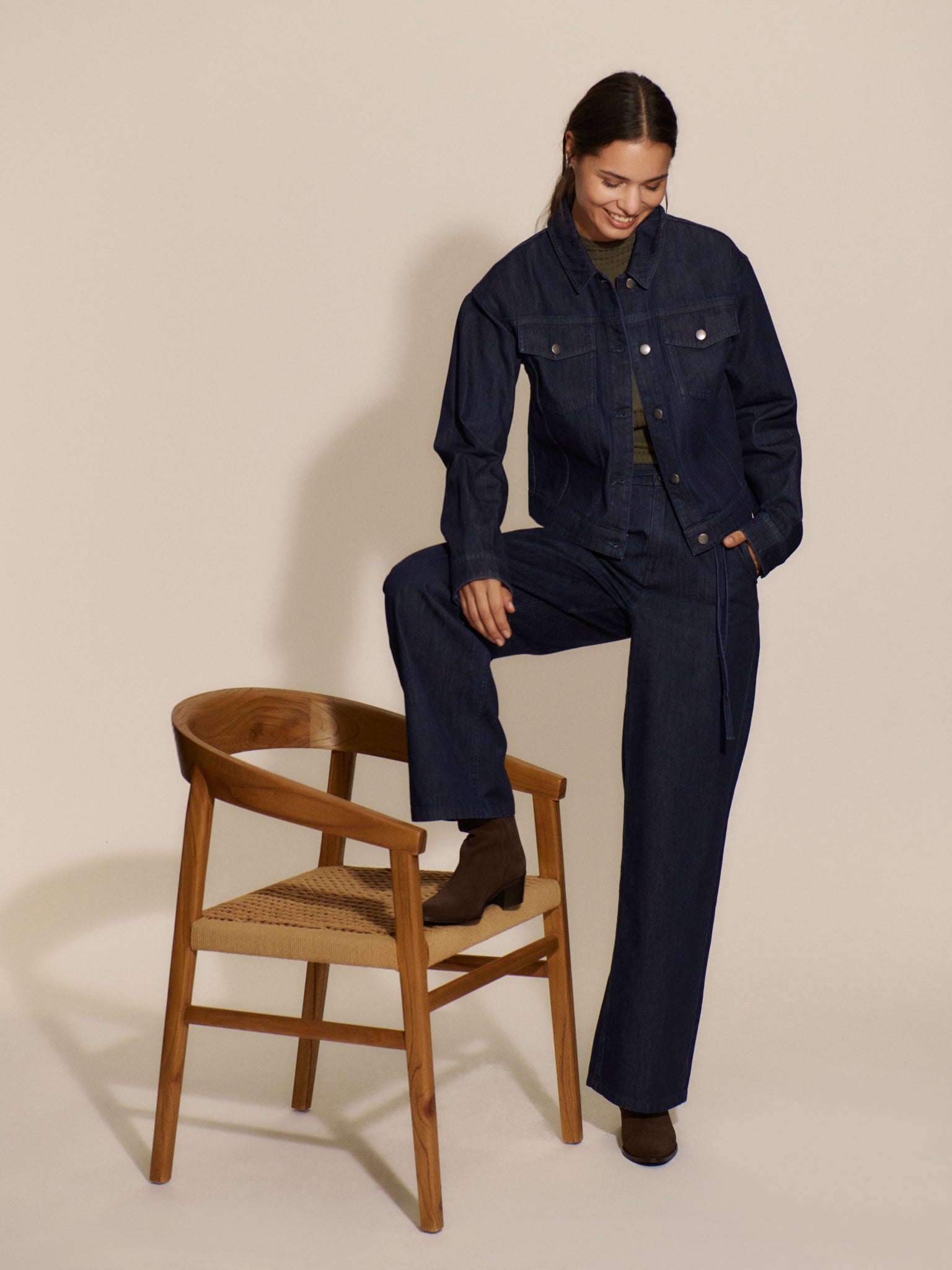RWDakota MW Trousers TROUSERS Rosemunde Woman