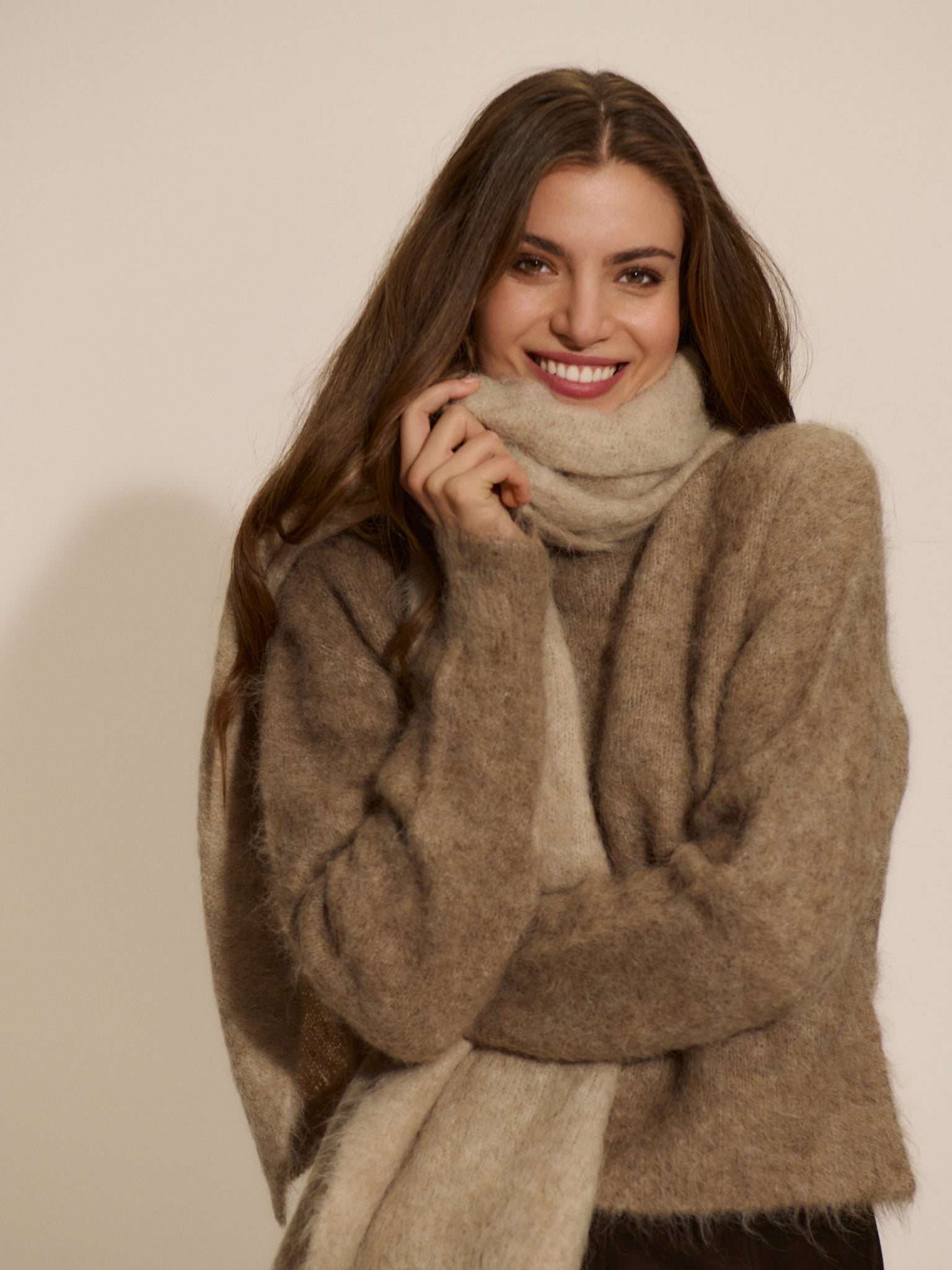 RWFurry Alpaca LS Mock Neck Pullover PULLOVER Jiaxing Qianyun USD