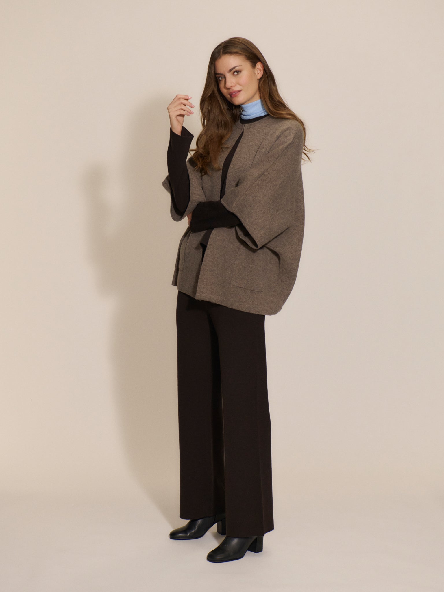 RWJesse Wool Cape Cardigan CARDIGAN Rosemunde Woman