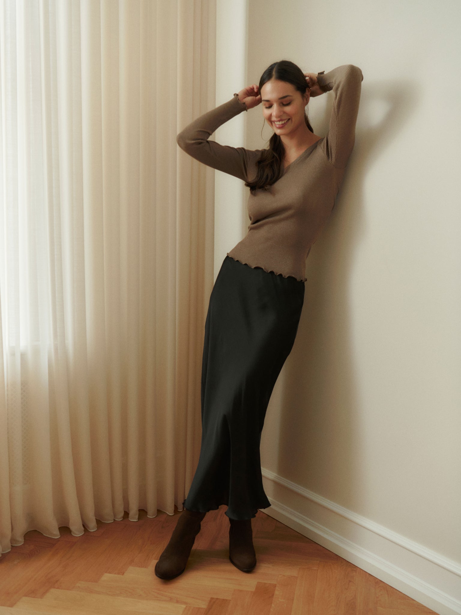 RWBoston Lurex LS V-Neck T-shirt T-SHIRT LS Suzhou Kingsma I/E Co., Ltd. (CNY)