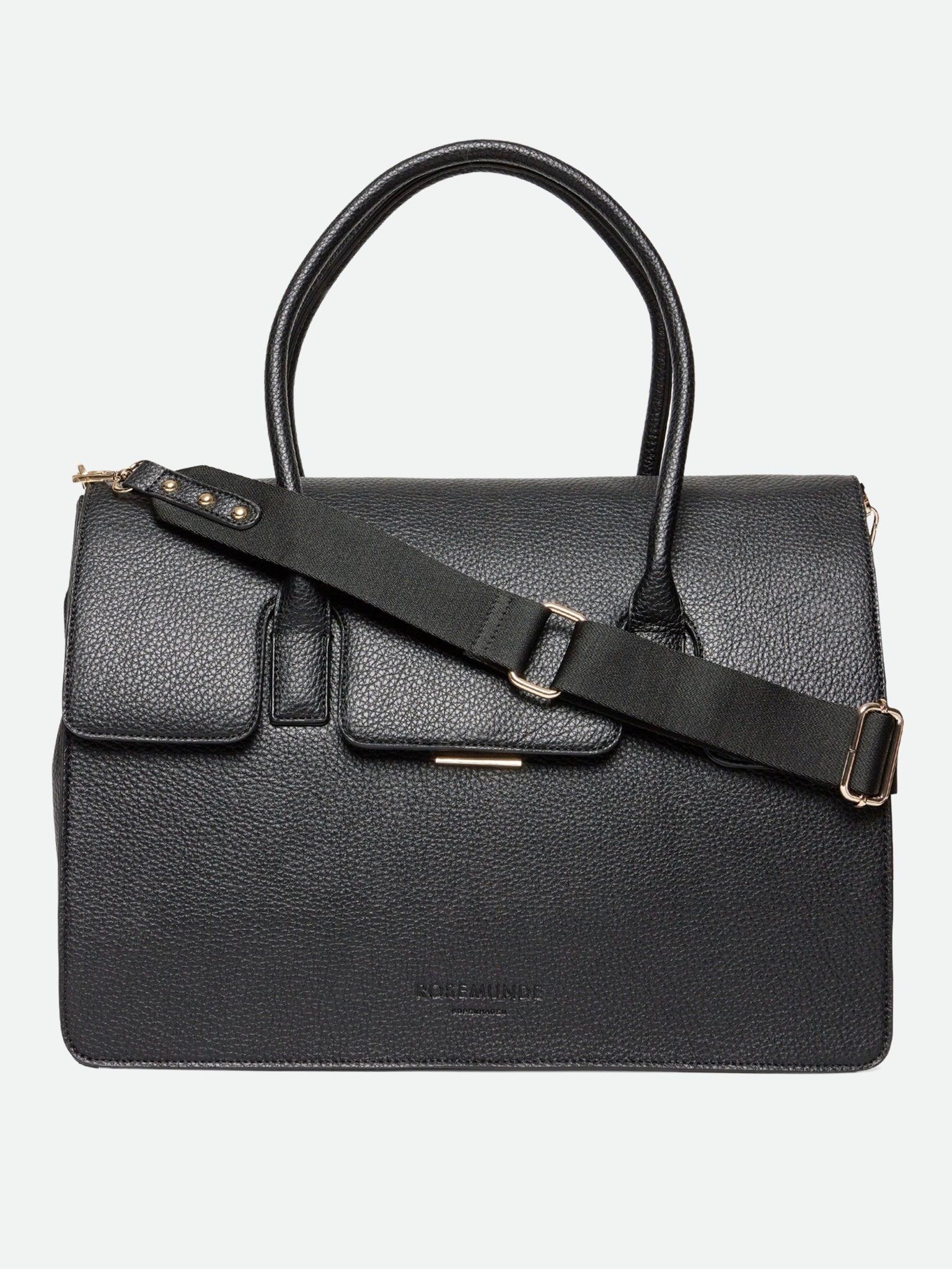 RBMunich Large Shoulder Bag SHOULDER BAG Leading Fashion 0 black gold