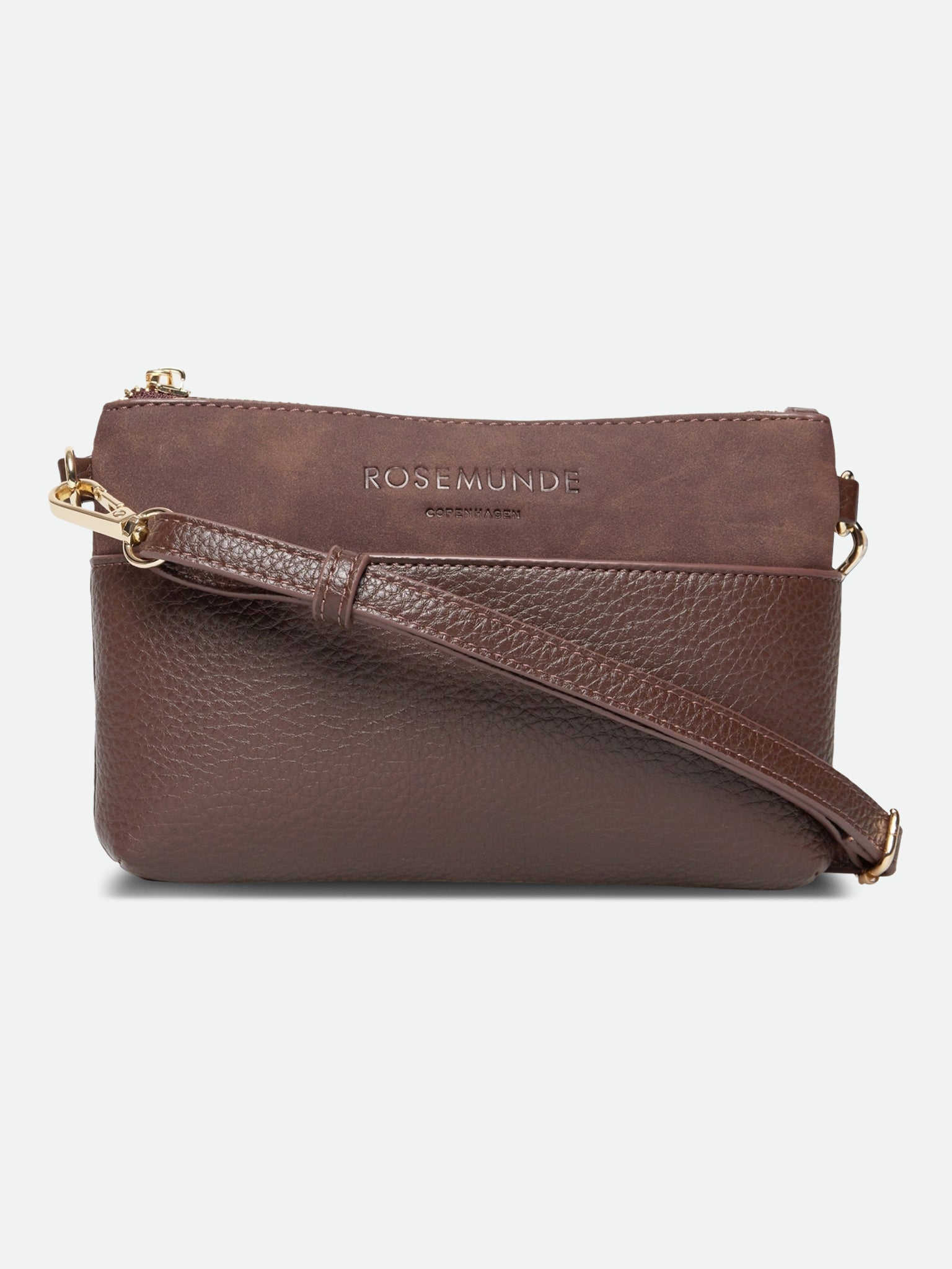 RBMunich Mix Small Clutch CLUTCH Leading Fashion 0 Dark Chocolate Gold