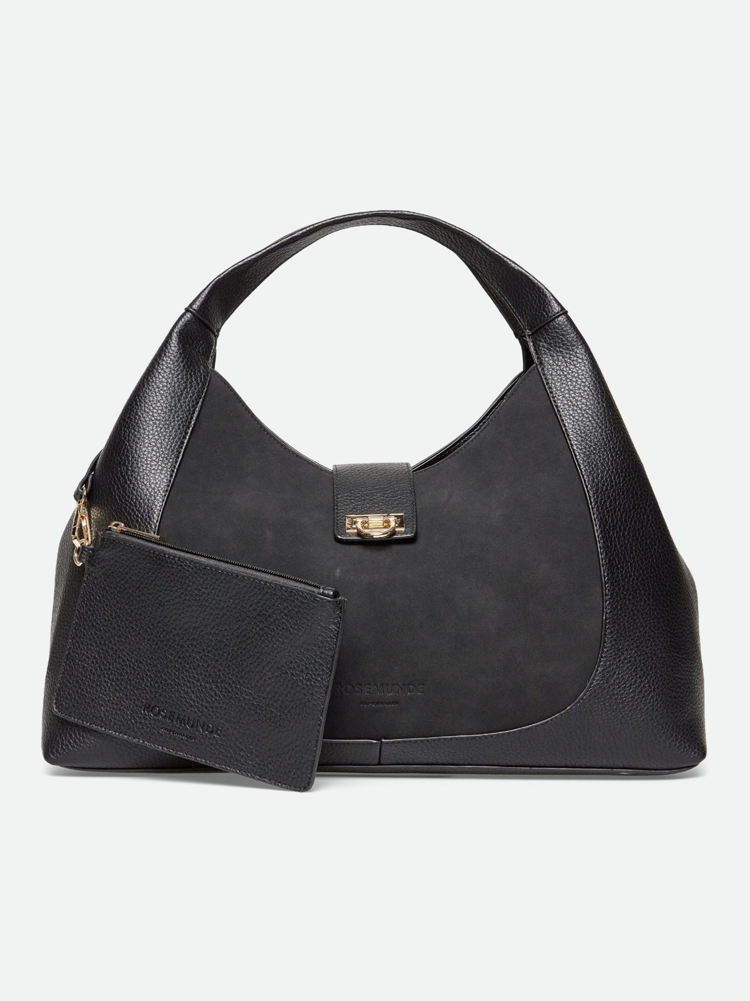 RBMunich Mix 2in1 Shoulder Bag SHOULDER BAG Leading Fashion 0 black gold