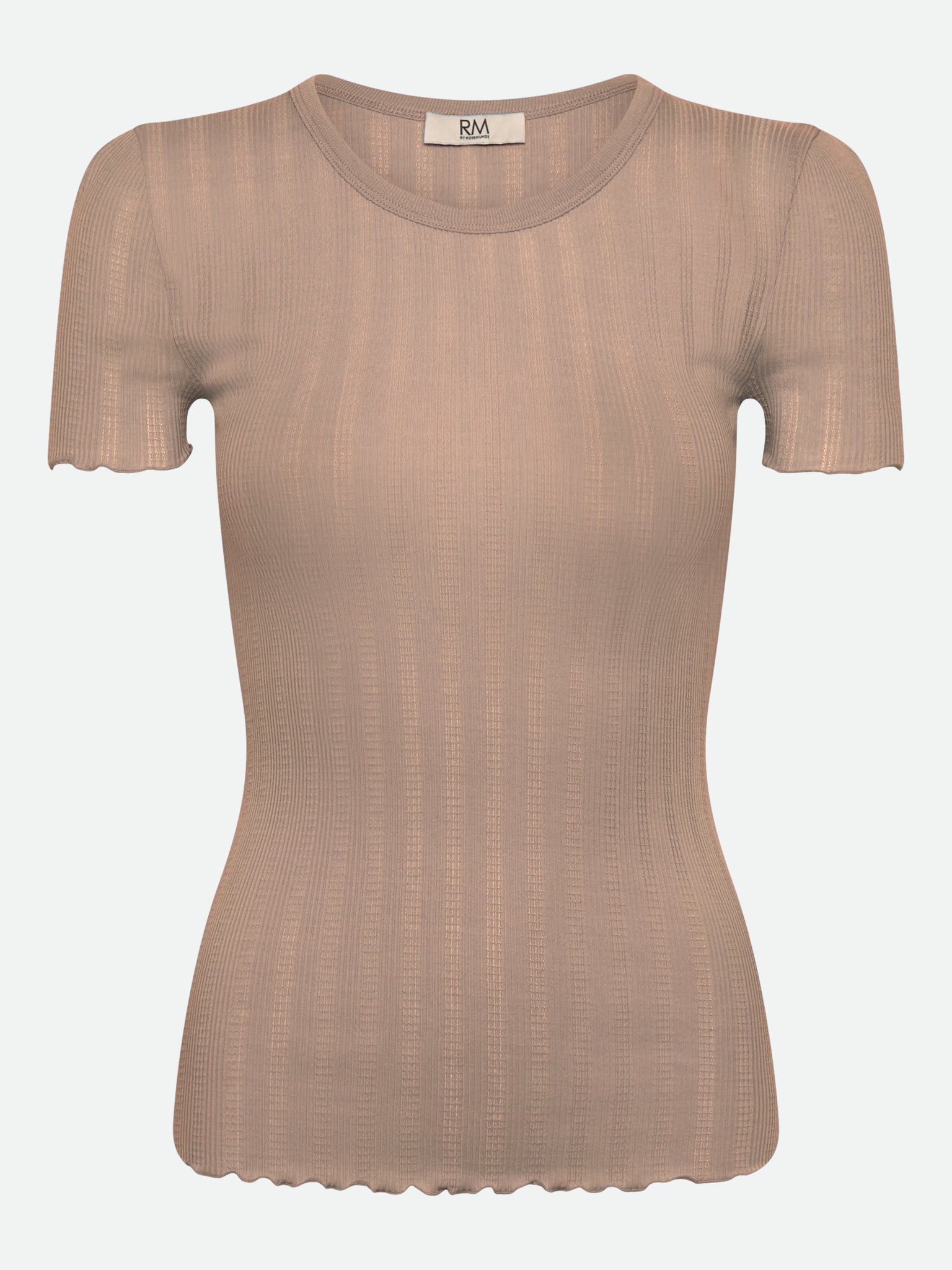RMWBardot SS T-shirt T-SHIRT SS Rosemunde Woman XS mocha meringue