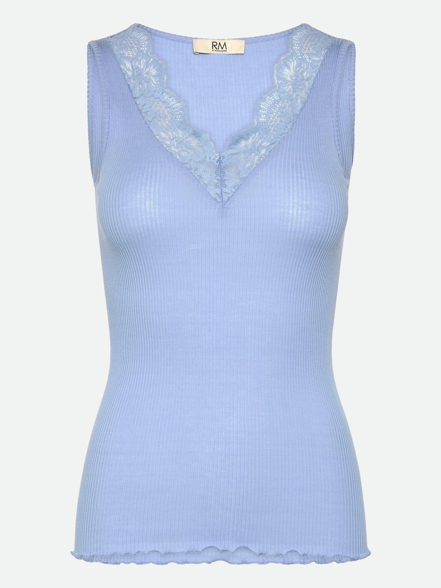 RMWBea SL V-Neck Top TOP Rosemunde Woman XS Bel Air Blue