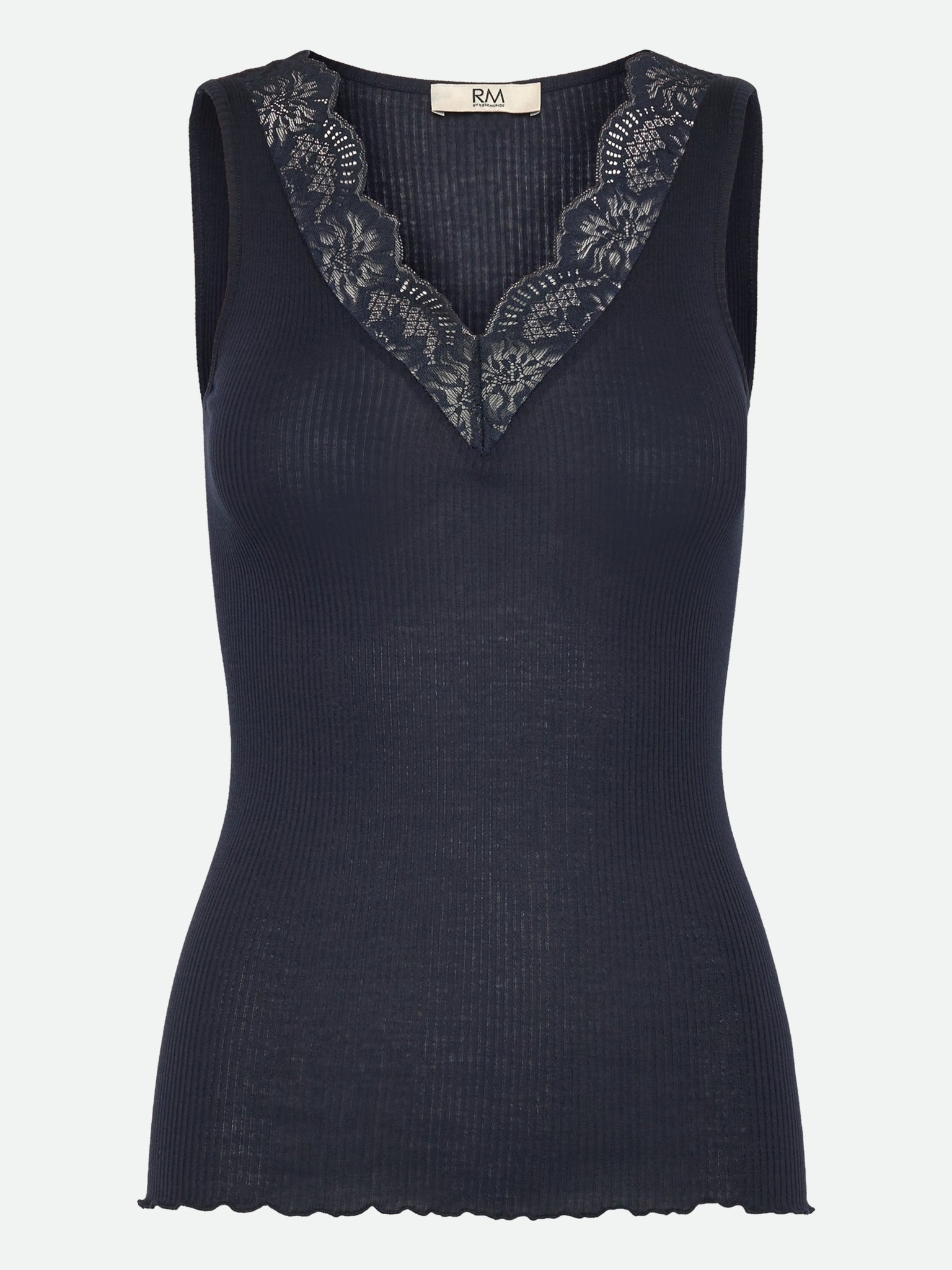 RMWBea SL V-Neck Top TOP Rosemunde Woman XS navy