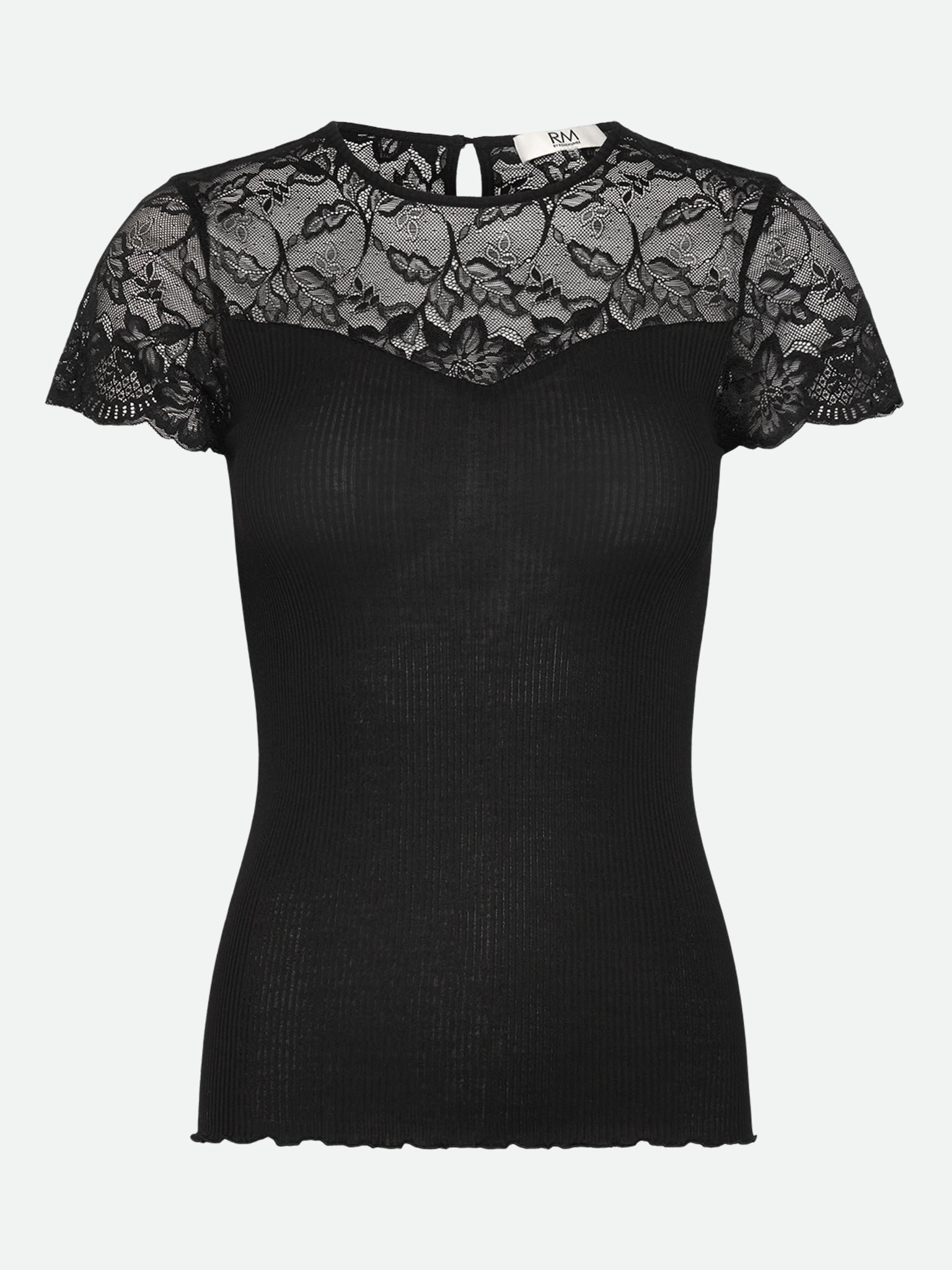RMWBea SS O-Neck T-shirt T-SHIRT SS Rosemunde Woman XS black