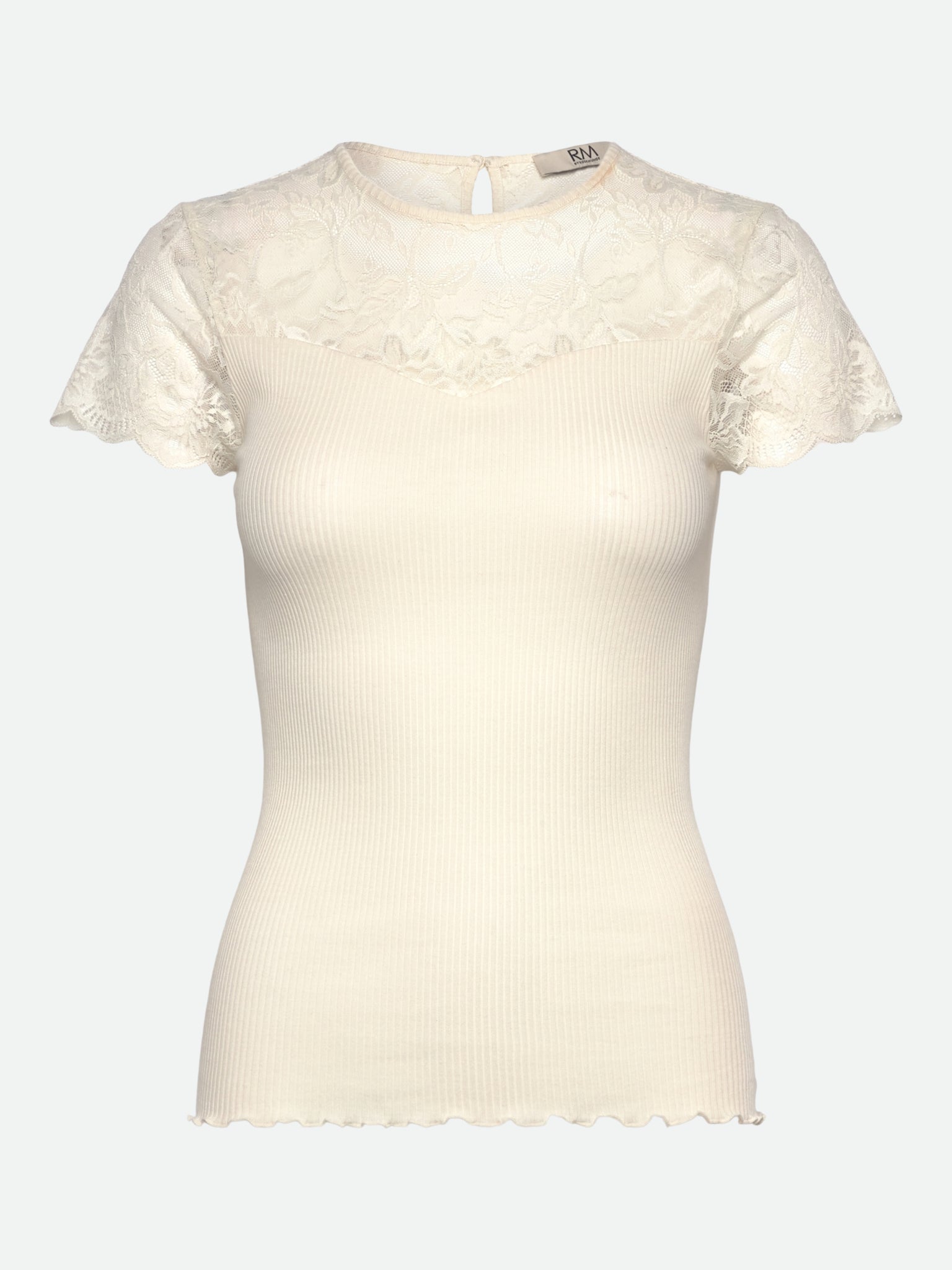 RMWBea SS O-Neck T-shirt T-SHIRT SS Rosemunde Woman XS ivory