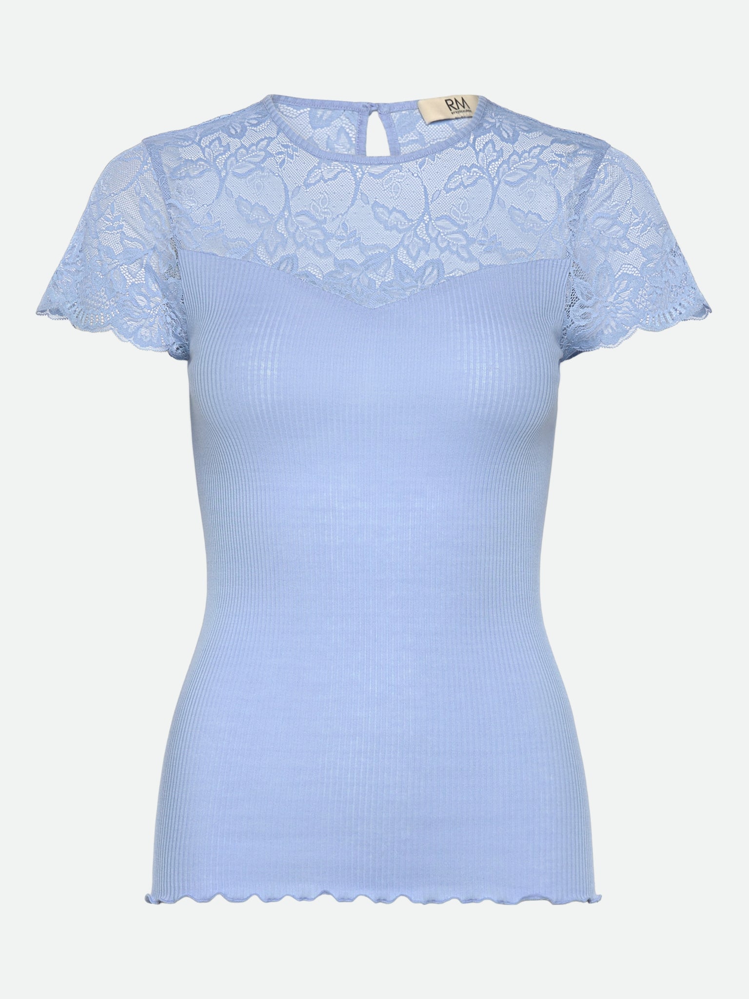 RMWBea SS O-Neck T-shirt T-SHIRT SS Rosemunde Woman XS Bel Air Blue