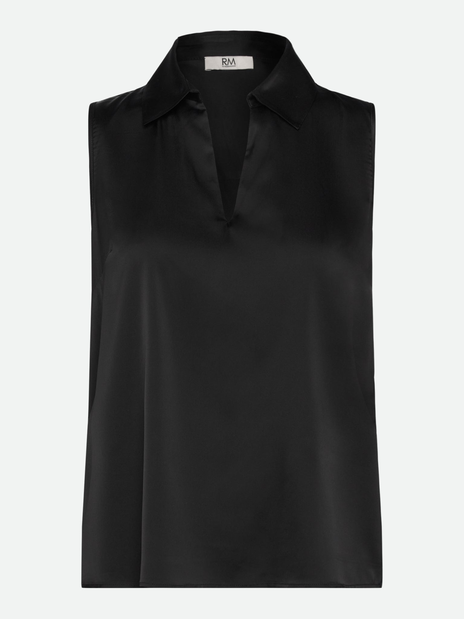 RMWPenelope Silk Blend SL Top SHIRT Rosemunde Woman 34 black