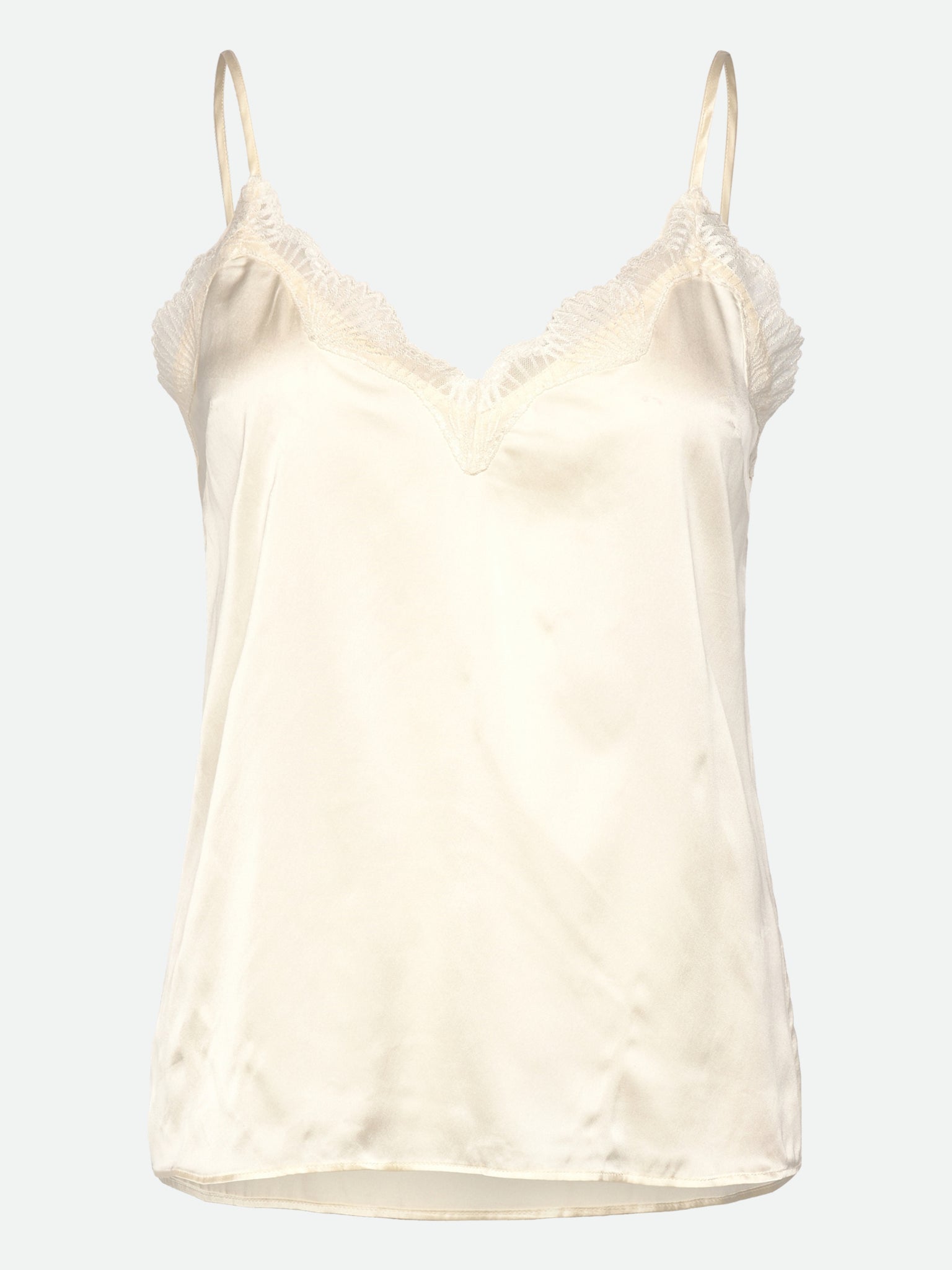 RMWPenelope Silk Blend SL Top TOP Rosemunde Woman 34 ivory