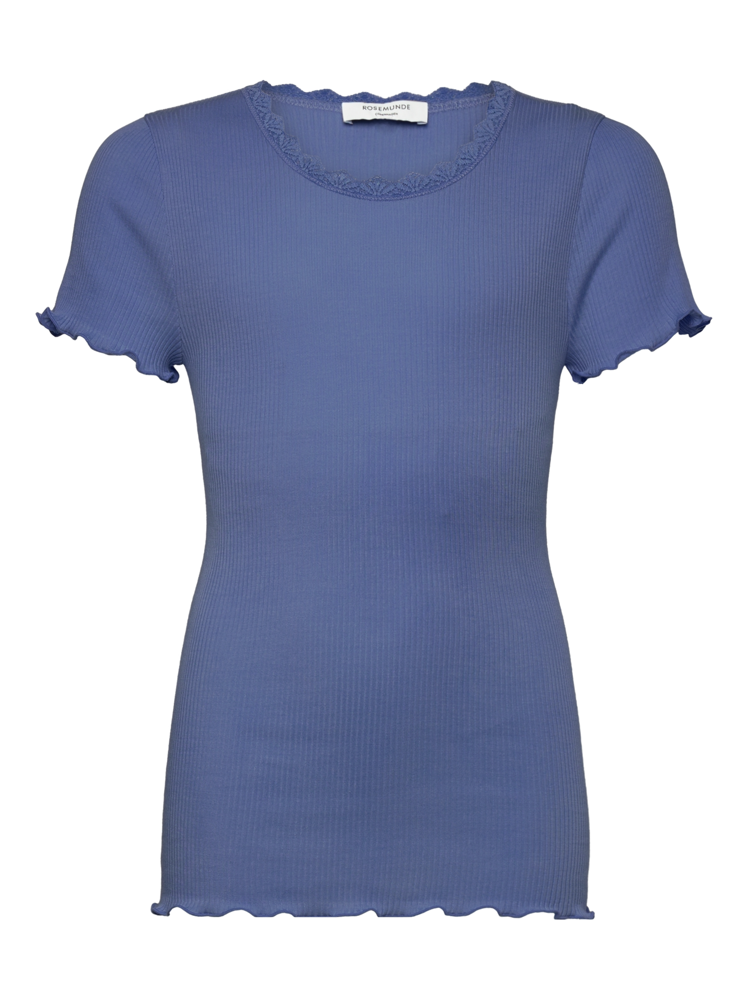 RKBalta Modal SS Lace T-shirt T-shirt Rosemunde kids 128 dutch blue